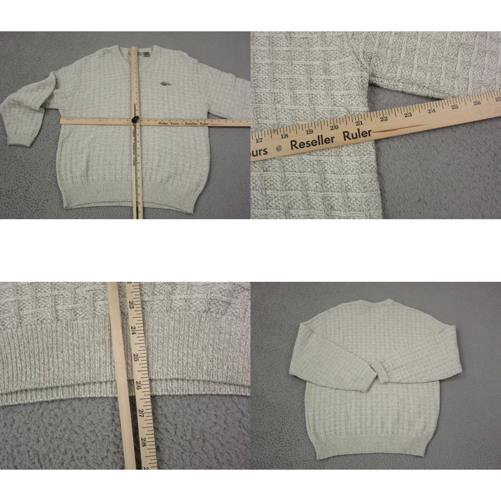 Vintage VINTAGE Cypress Links Sweater Mens XL Brown Golf USA Cotton Knitted Pullover 80s 90s Size US L / EU 52-54 / 3 - 8 Thumbnail