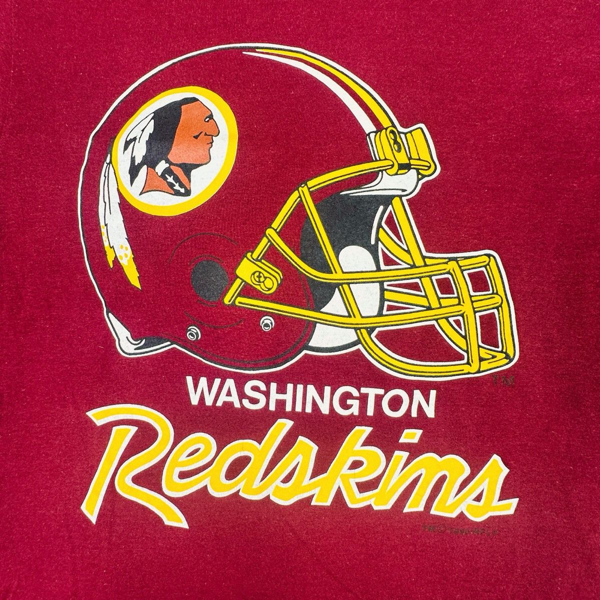 Logo 7 Vintage Logo 7 1990 Washington Redskins Crew Neck Tee - XL Size US XL / EU 56 / 4 - 2 Thumbnail