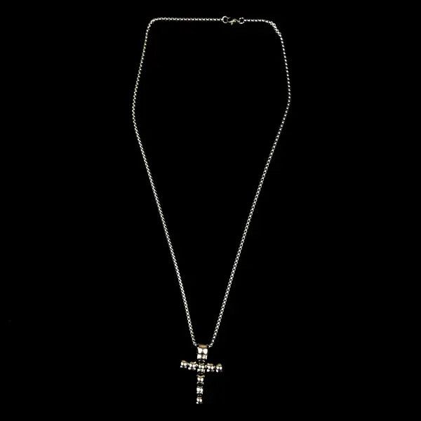Jewelry Chihiro x Misac Skull Cross Punk Necklace Chain Size ONE SIZE - 4 Thumbnail