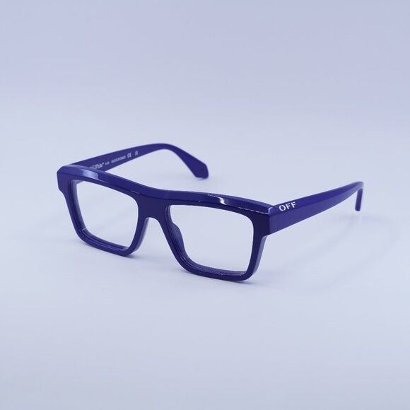 Off-White Off-White OERJ07H STYLE 7H 4500 Eyeglasses Blue Square 55mm Size ONE SIZE - 1 Thumbnail