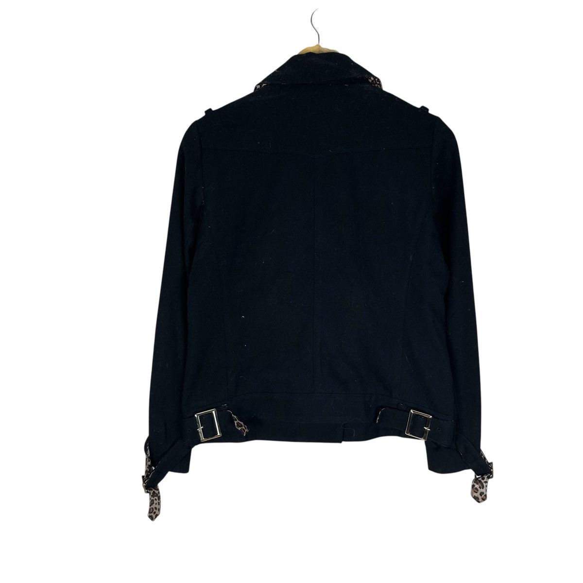 Jean Charles De Castelbajac CASTELBAJAC WOOL DOUBLE COLLAR LEOPARD JACKET Size S / US 4 / IT 40 - 6 Thumbnail