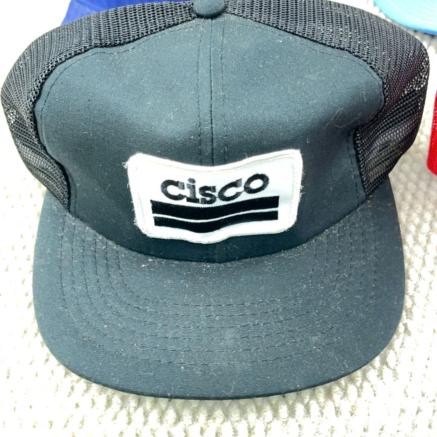 Vintage Vintage 90s Trucker Hat Lot Strap Snap Back - 80s American Advertising Size ONE SIZE - 4 Thumbnail
