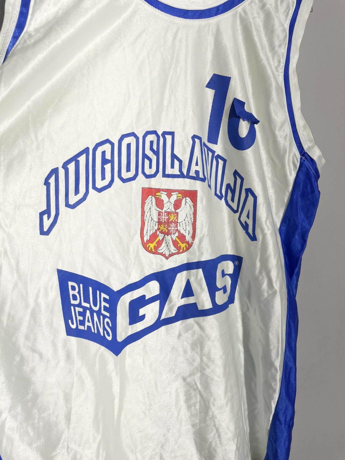 Champion × Vintage Vintage Champiom Yugoslavia National Basketball team jearsey Size US XL / EU 56 / 4 - 2 Thumbnail