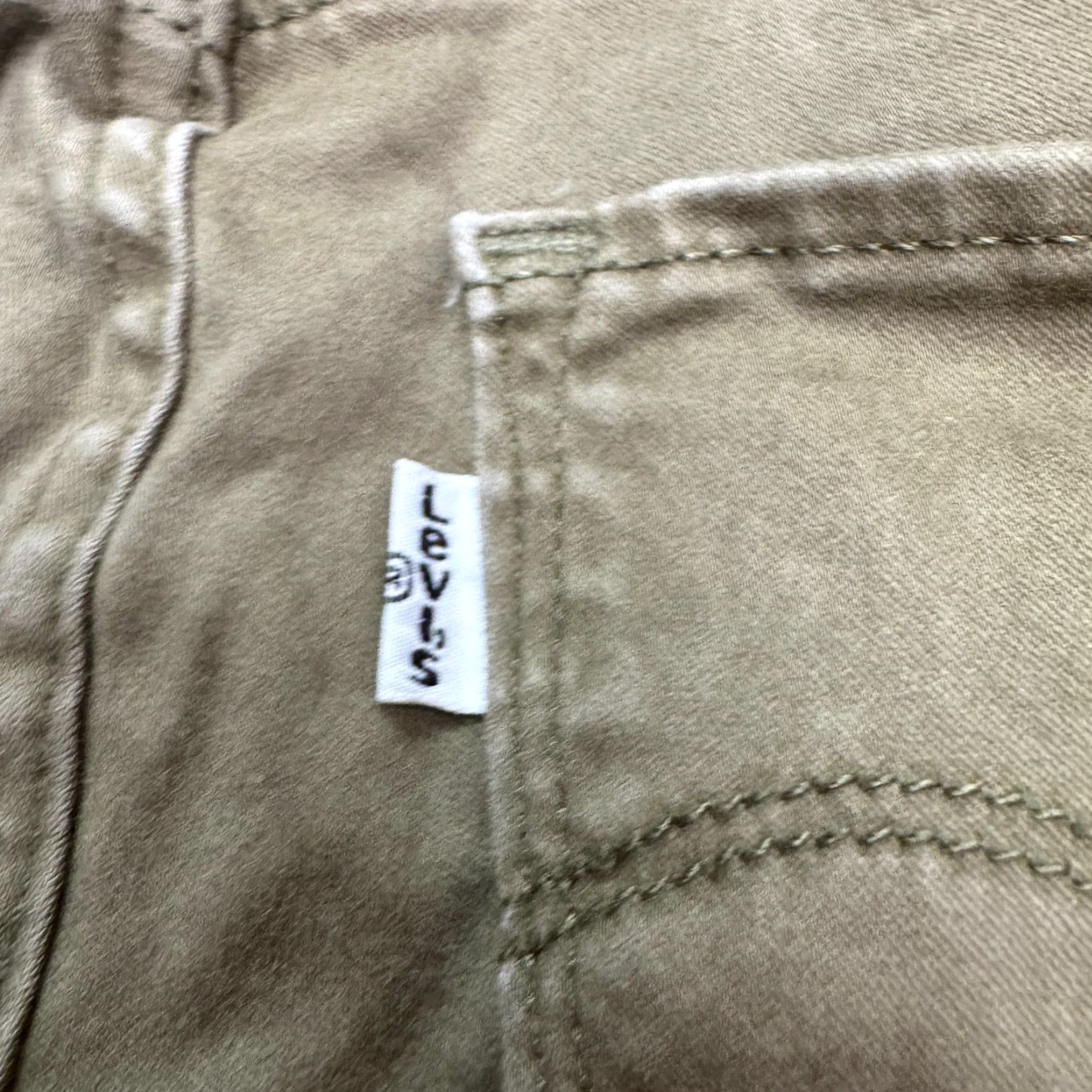 Levi's Levi's 311 Shaping Skinny Denim Jeans Womens 26 Green Mid Rise Stretch Casual Size 28" / US 6 / IT 42 - 6 Thumbnail