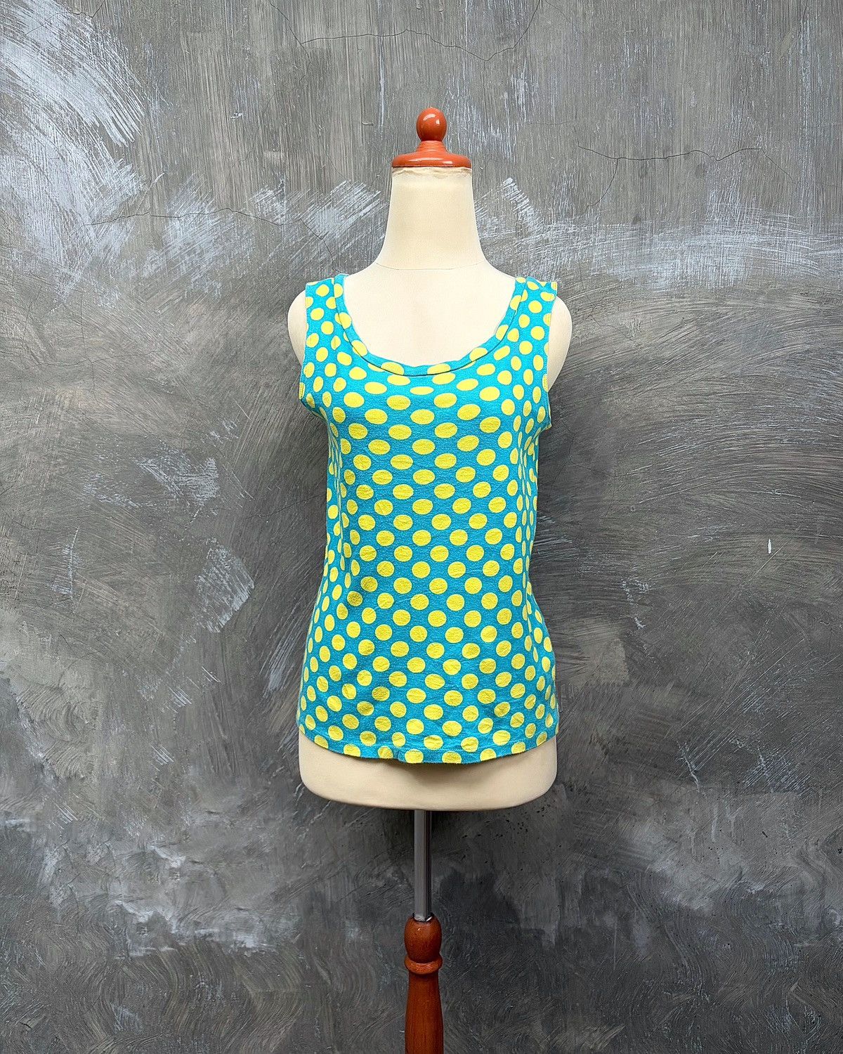 Issey Miyake Issey Miyake Sunaokuwahara Polkadot Women Tanktop Size M / US 6-8 / IT 42-44 - 1 Thumbnail