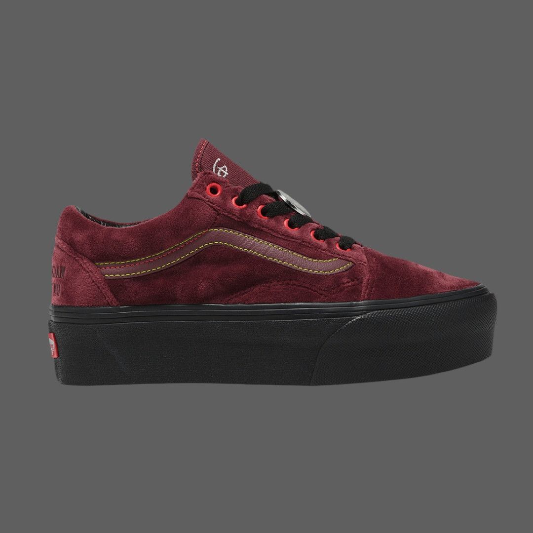 Disney x Vans Old Skool Stackform 'Poison Apple' Mens 6.5