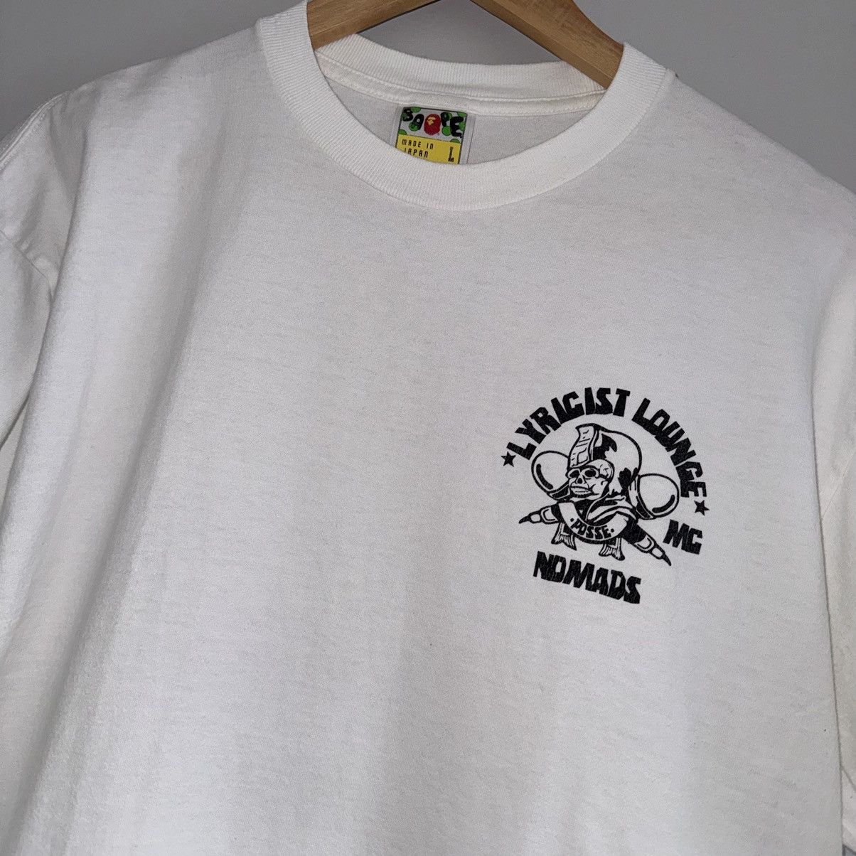 Bape × Nigo × Vintage NFS Exclusive Nomads Lyricist Lounge MC Posse Skull Tee Size US L / EU 52-54 / 3 - 4 Thumbnail