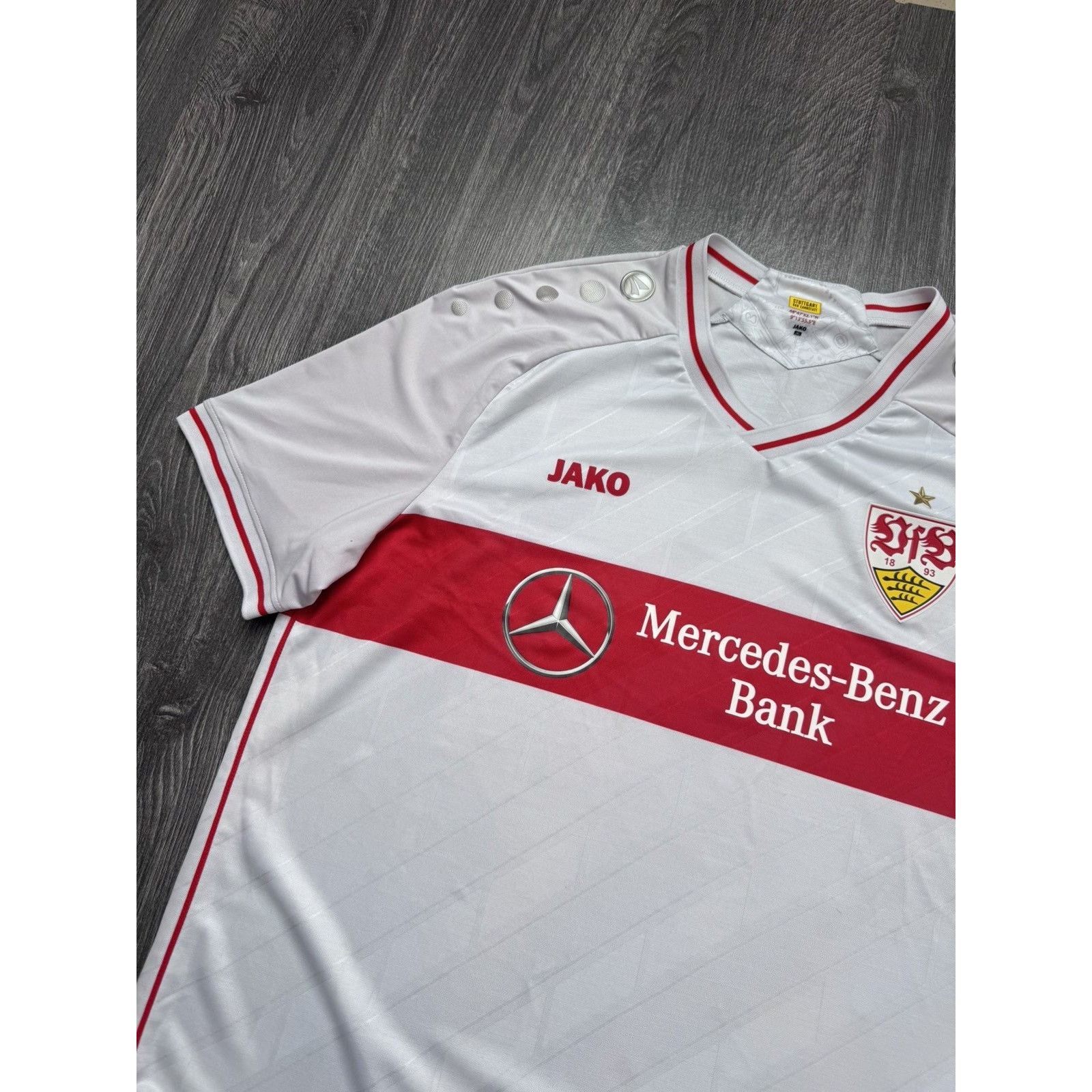 Vintage Jako Stuttgart Soccer Blokecore Jersey Size US XL / EU 56 / 4 - 4 Thumbnail