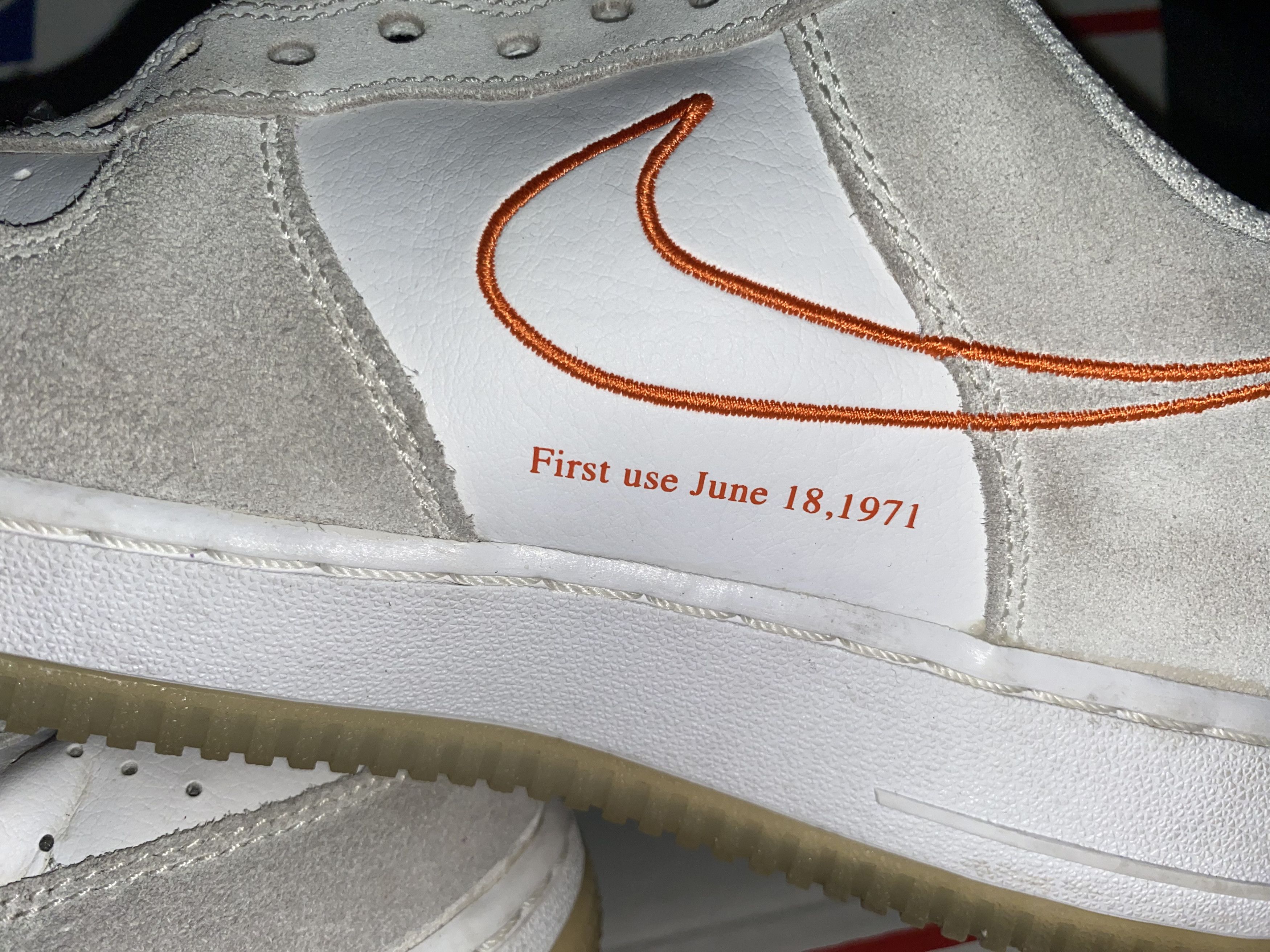 Nike Nike Womens Air Force ONE 1 Low Lo First 1st Use shoes 10 US Size US 10 / IT 40 - 9 Thumbnail