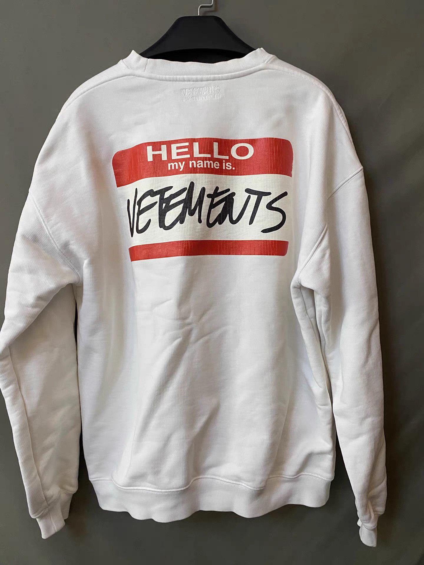 Vetements Vetements Signature Logo Hoodie Size S Size US S / EU 44-46 / 1 - 2 Thumbnail