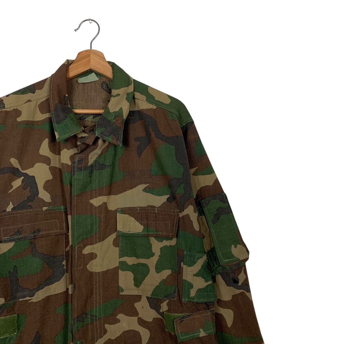 Vintage Vintage US Military Combat Camouflage Jacket Size US L / EU 52-54 / 3 - 5 Thumbnail