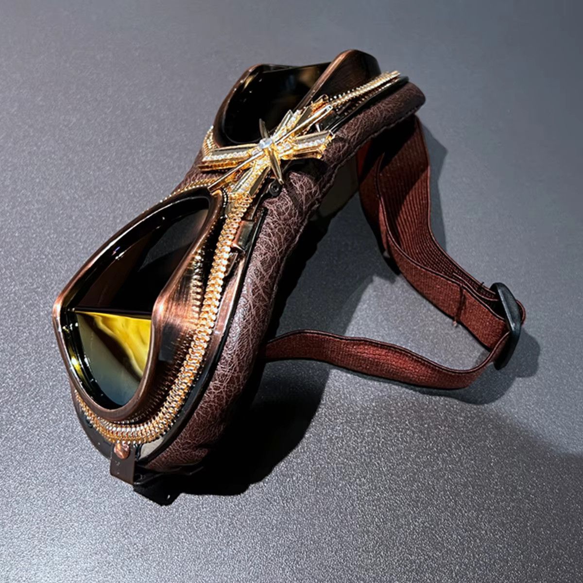 Vintage Luxury Hip hop Sunglasses Size ONE SIZE - 3 Thumbnail