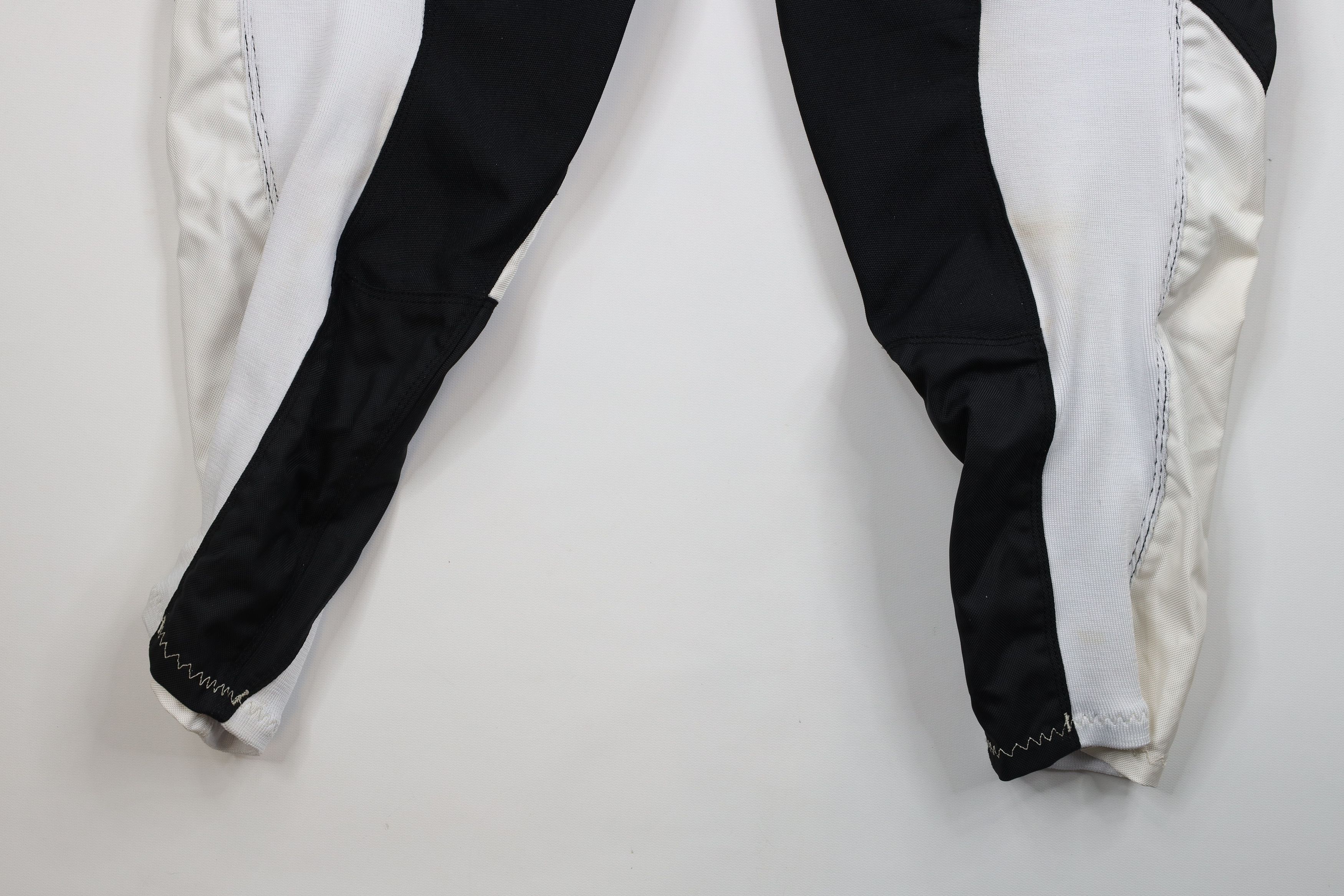 Vintage Vintage Moto Motorcycle Motocross Racing Pants White Black Size US 32 / EU 48 - 11 Thumbnail