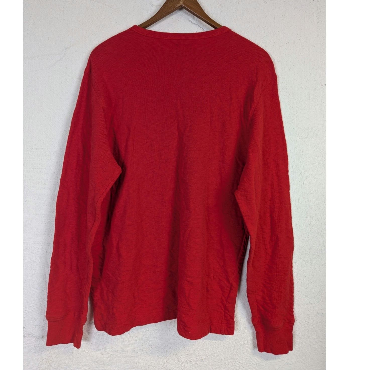 L.L. Bean LL Bean Red Pullover Sweater Classic Christmas Womens Large Size L / US 10 / IT 46 - 2 Thumbnail