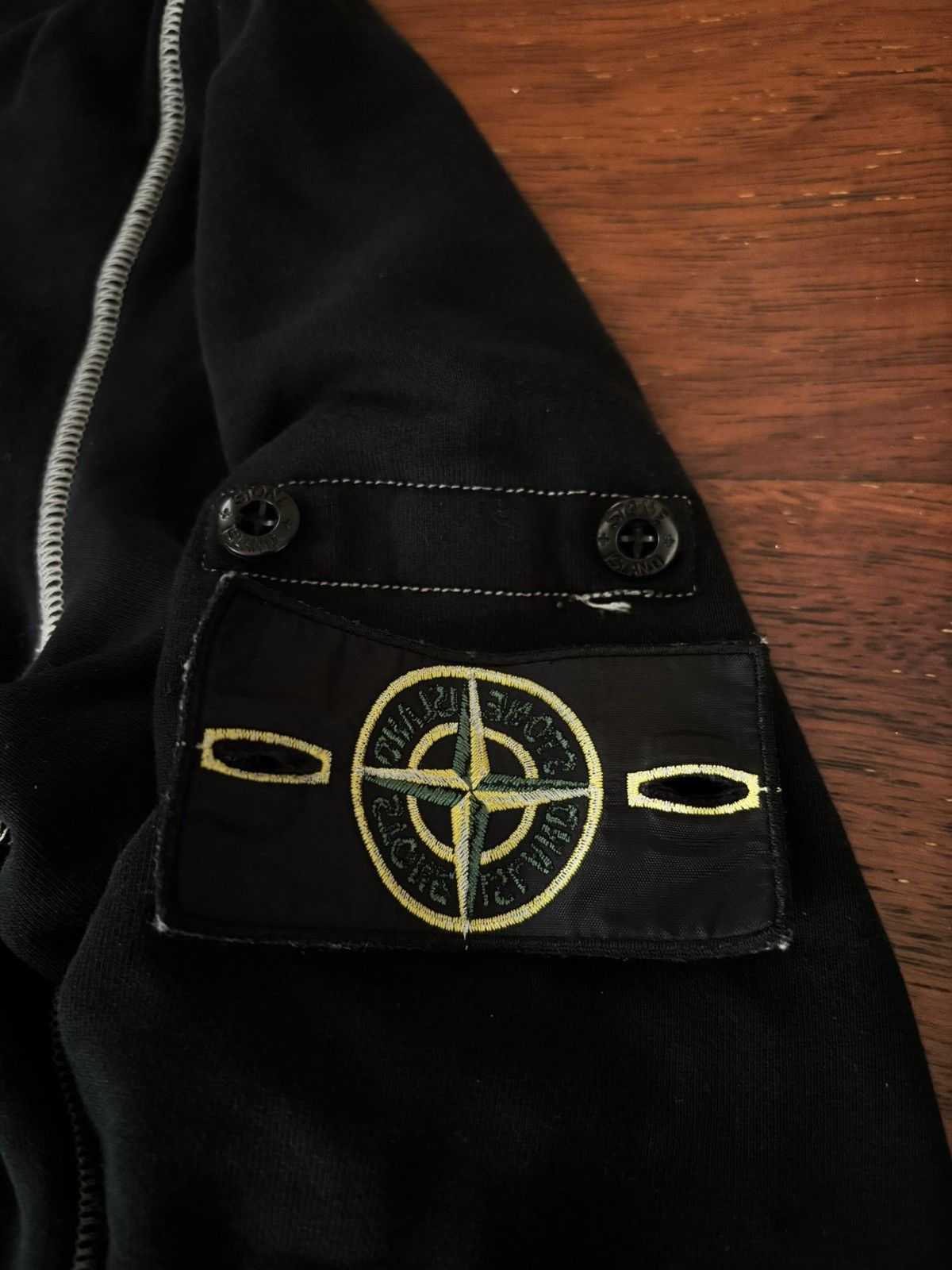 Stone Island Stone Island Contrast Stitch Hoodie Size US S / EU 44-46 / 1 - 4 Thumbnail