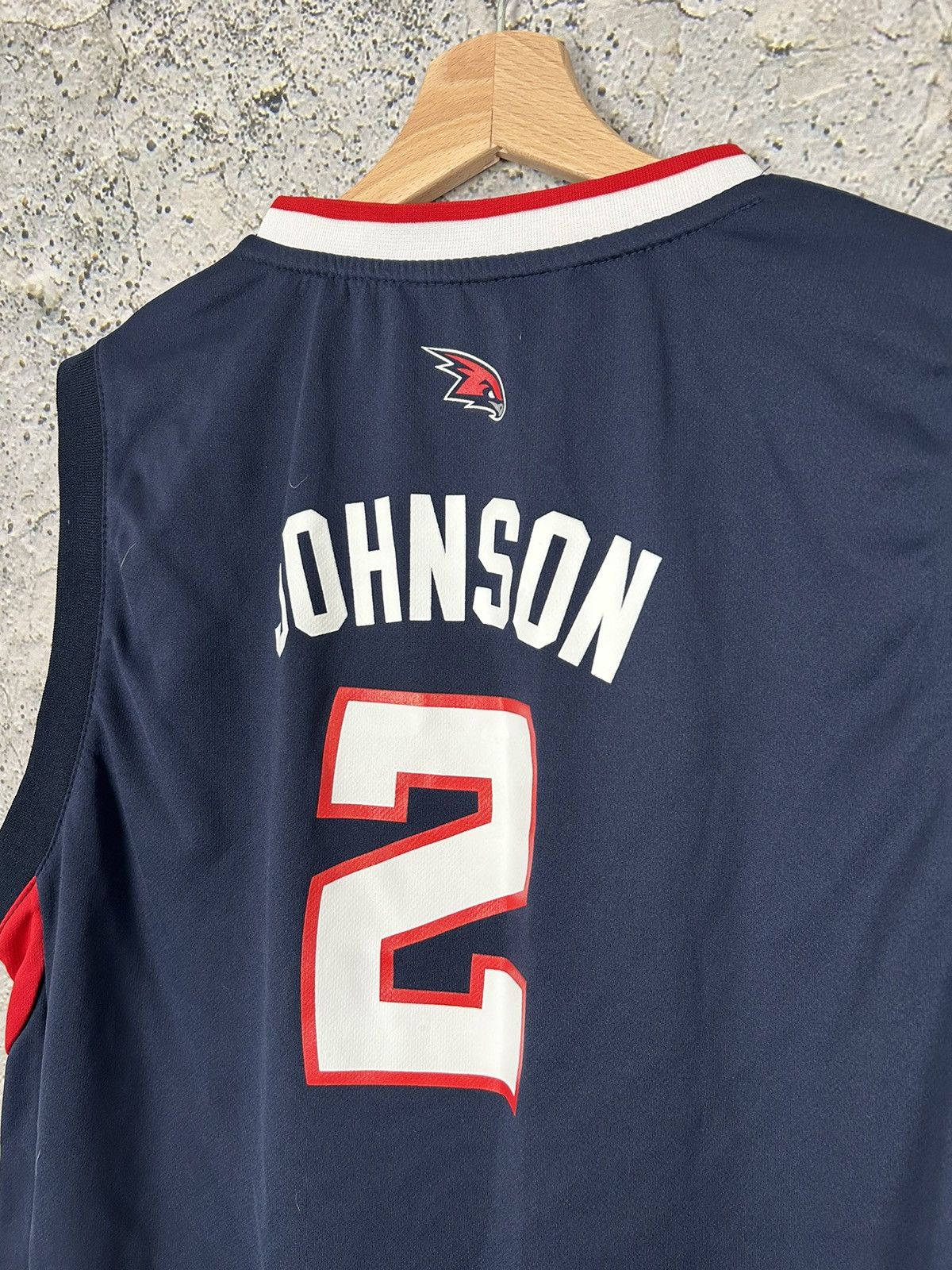 Adidas Atlanta Hawks Johnson NBA Adidas Jersey Basketball Size US M / EU 48-50 / 2 - 5 Thumbnail
