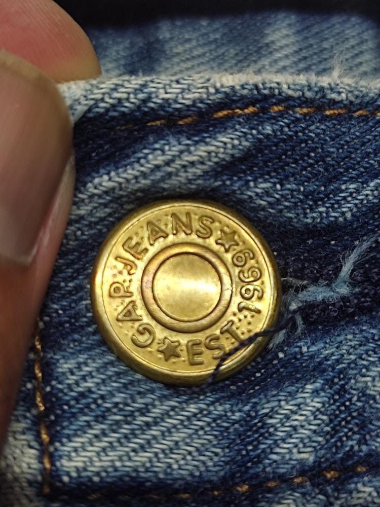 Gap × Vintage VINTAGE GAP DISTRESSED JEANS BOOT FIT Size US 34 / EU 50 - 6 Thumbnail