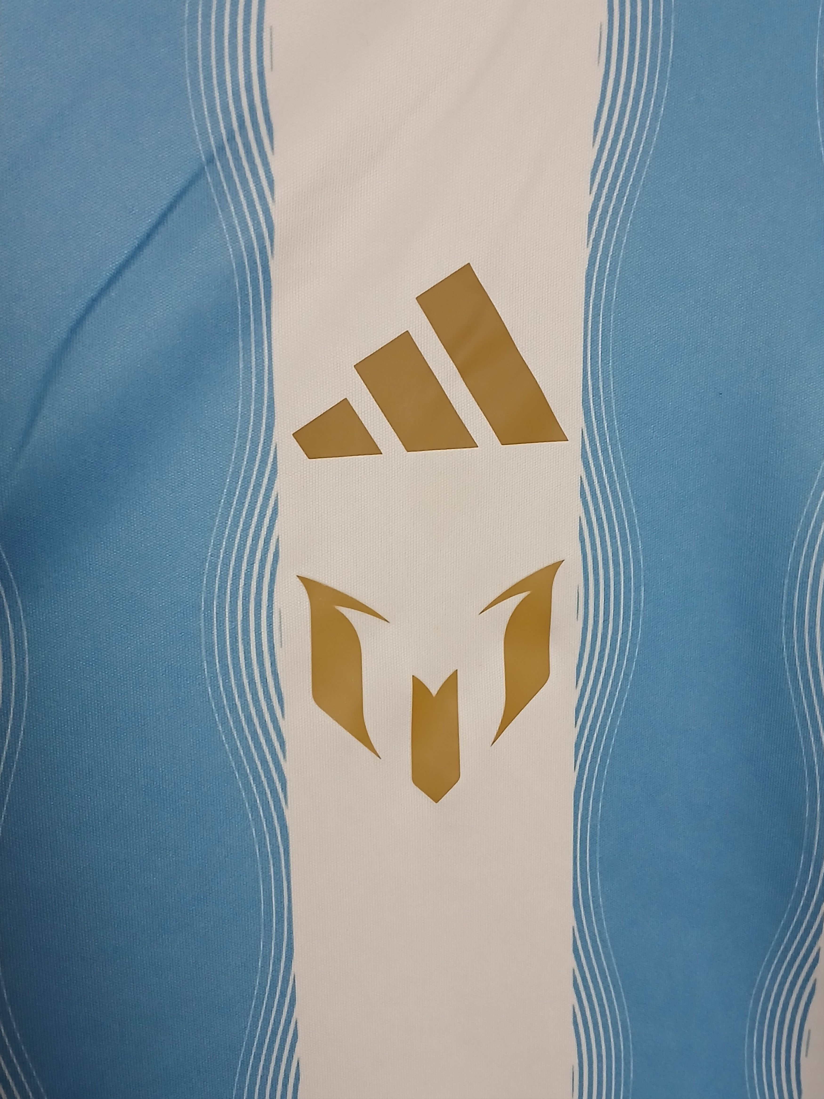 Adidas New Argentina Messi Training Jersey T-Shirt Size US L / EU 52-54 / 3 - 3 Thumbnail