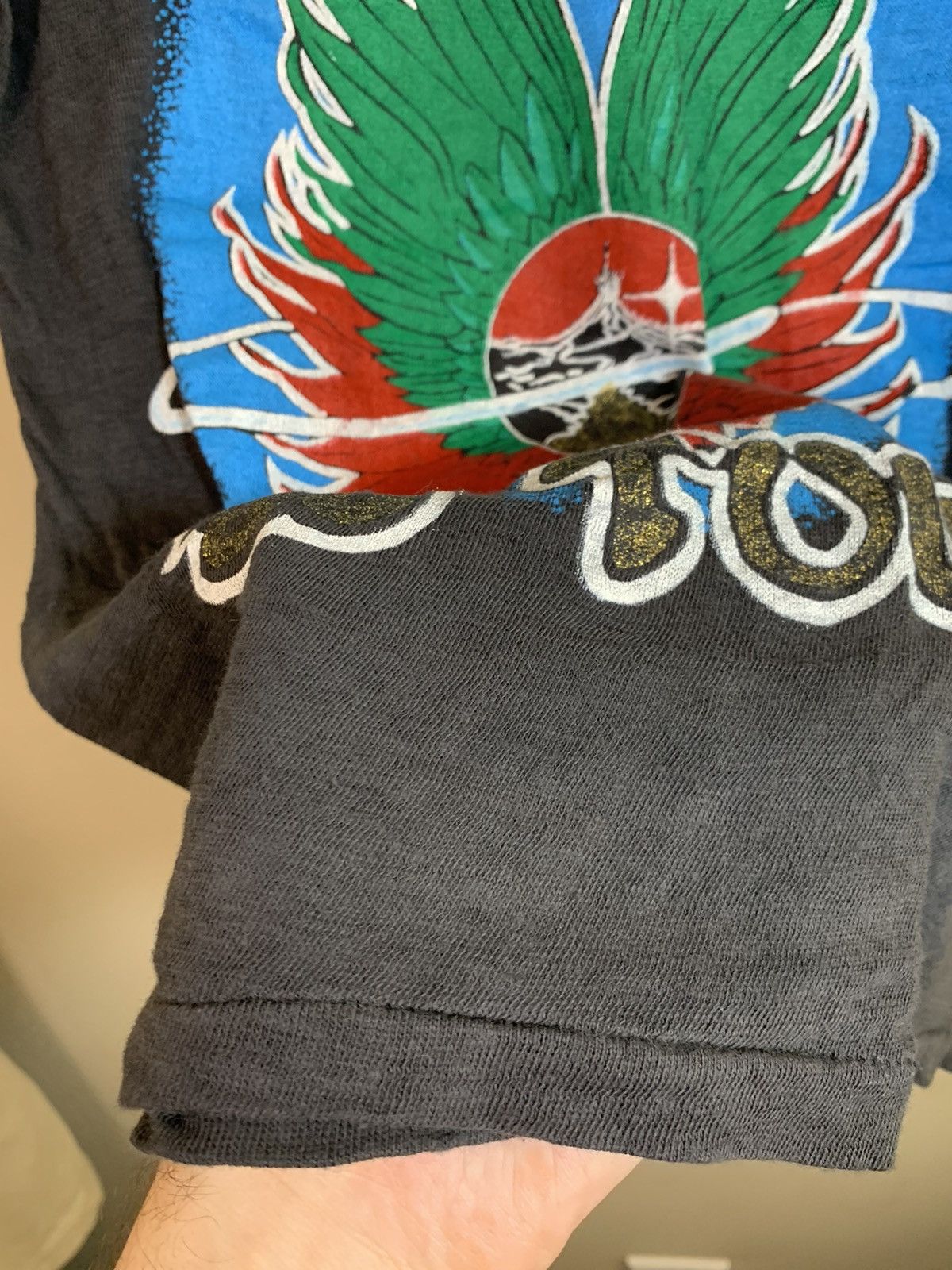 Band Tees × Vintage *RARE* Vintage 1980 Journey Single Stitch Tour Band T-Shirt Size US S / EU 44-46 / 1 - 7 Thumbnail