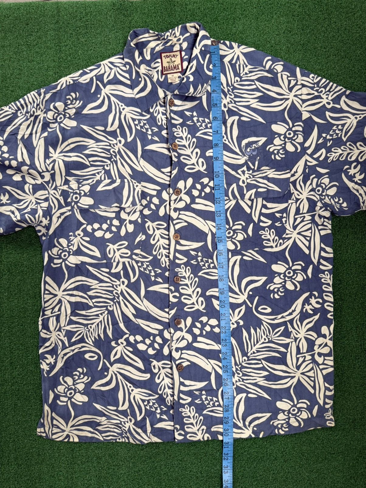 Tommy Bahama Waiʻalae Country Club Hawaii Flap Pocket Button Up Shirt Size US L / EU 52-54 / 3 - 15 Thumbnail