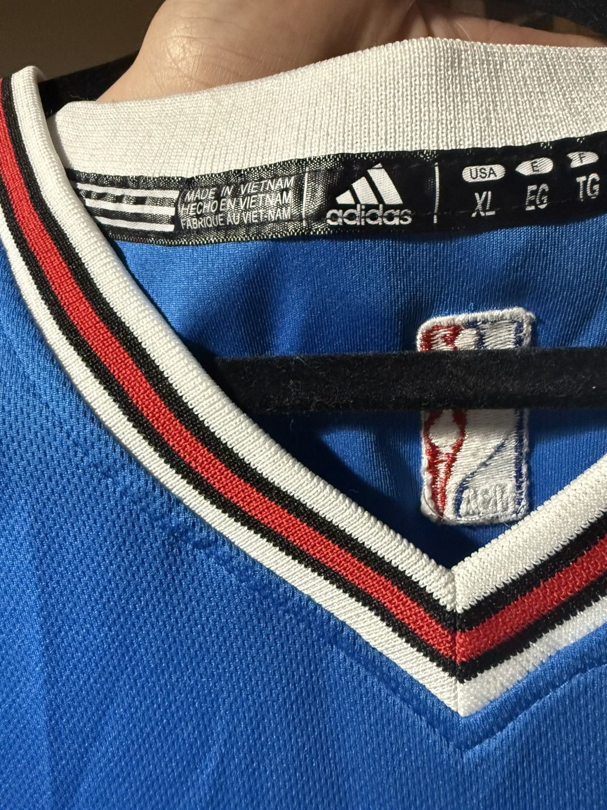 Adidas Sacramento Kings Jersey Size US XL / EU 56 / 4 - 4 Thumbnail