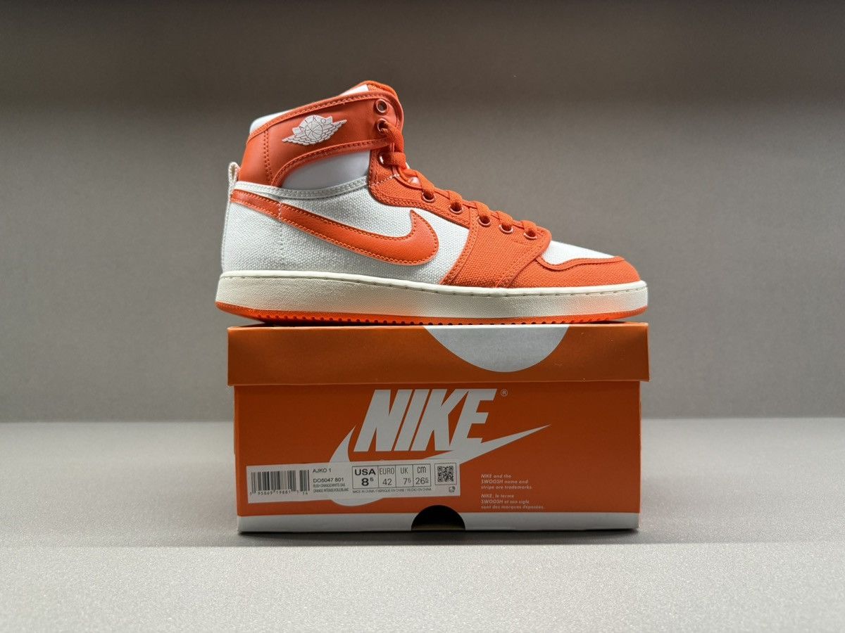 Jordan Brand Jordan 1 Retro AJKO Rush Orange Size US 8.5 / EU 41-42 - 3 Thumbnail
