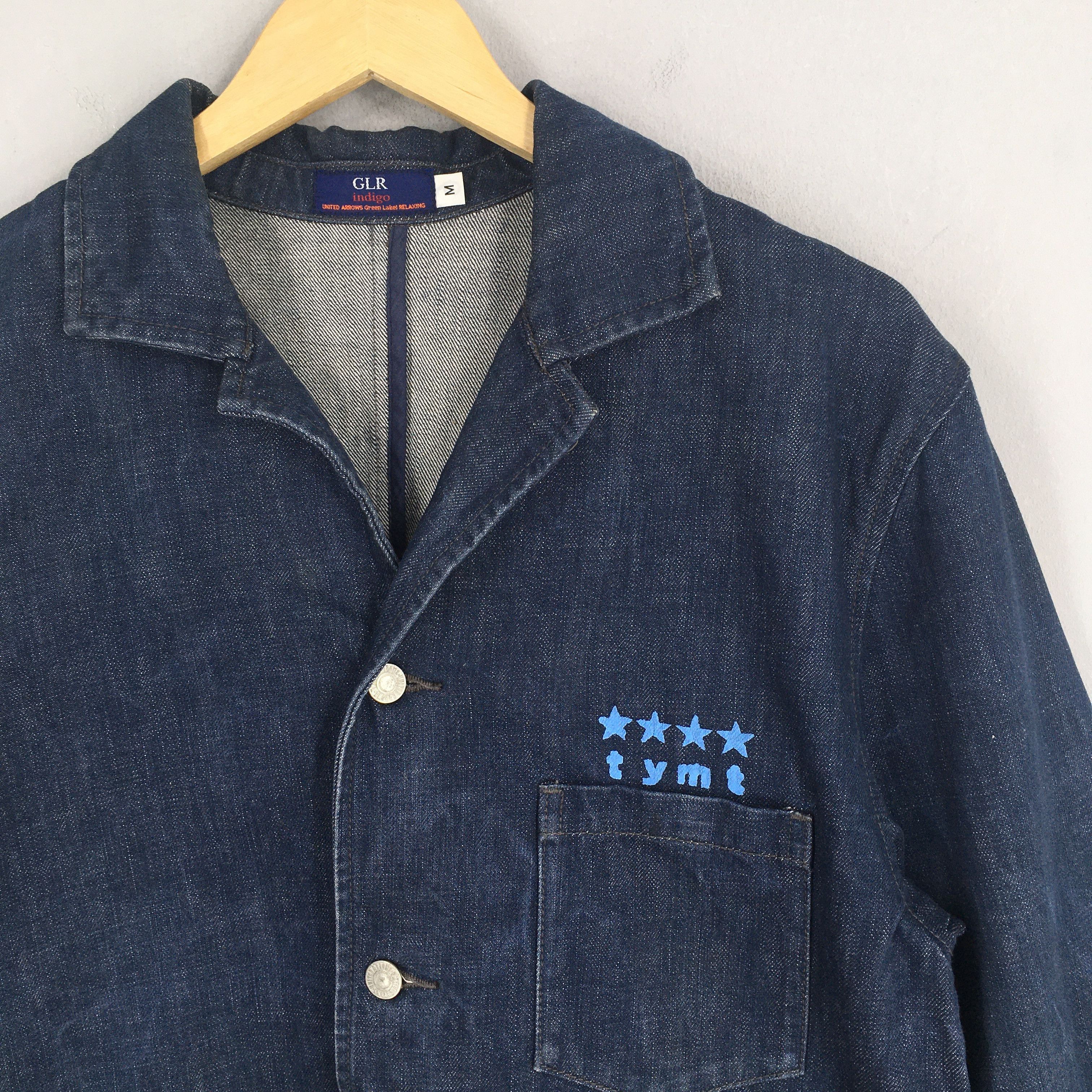 Vintage Vintage 1980s Denim Jeans Workwear Jacket Medium Size US M / EU 48-50 / 2 - 2 Thumbnail