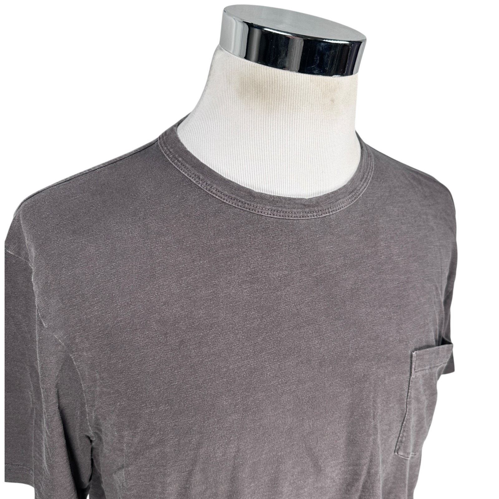 Faherty Faherty T-Shirt Men's XL Gray 100% Cotton Short Sleeve Faded Size US XL / EU 56 / 4 - 2 Thumbnail