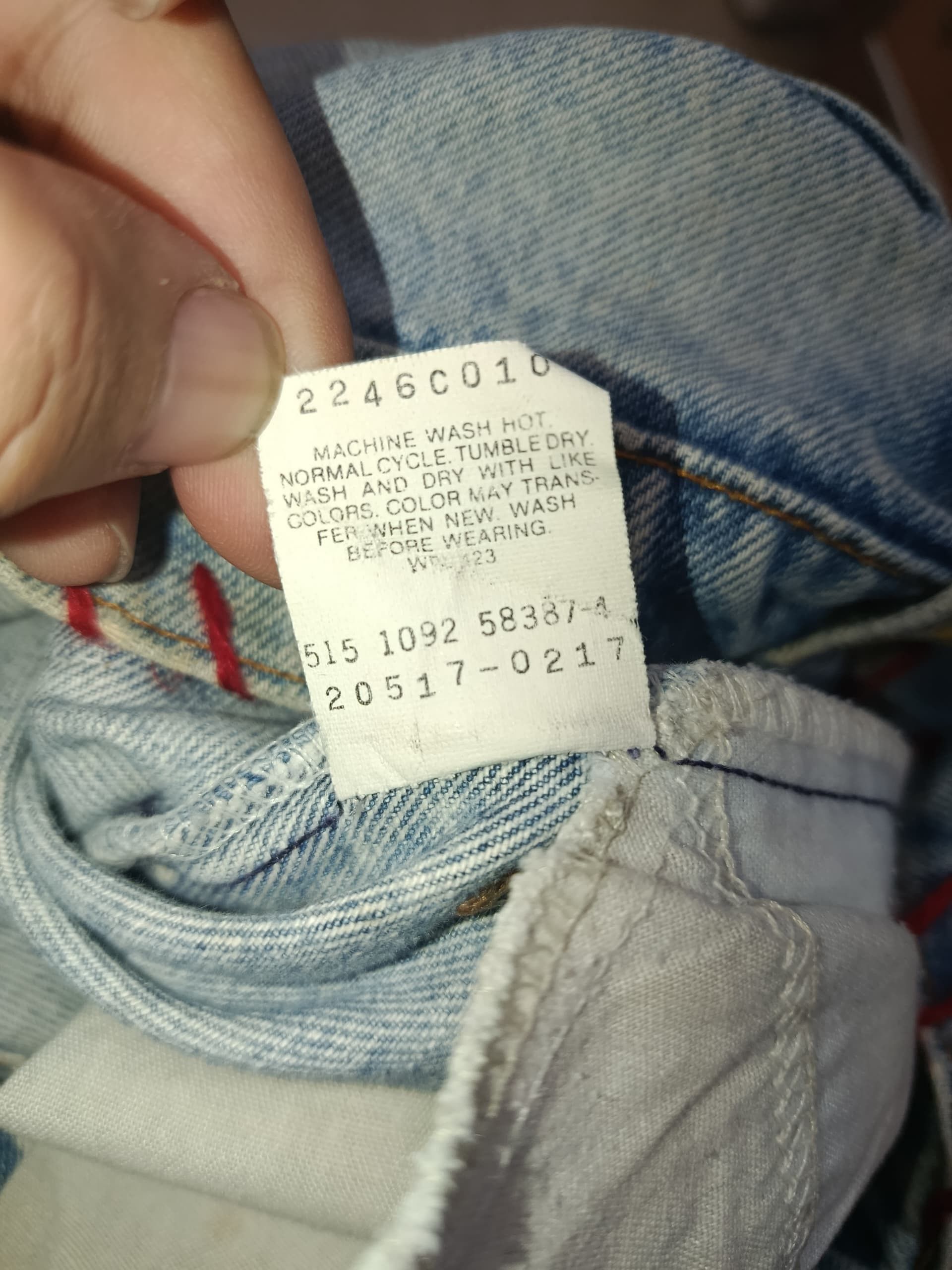 Levi's LEVIS #517 ORANGE TAB SINGLE ® DENIM Size US 30 / EU 46 - 11 Thumbnail