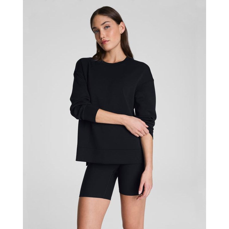 Spanx NWT Spanx AirEssentials Crewneck Tunic in Very Black size L Size XL / US 12-14 / IT 48-50 - 1 Thumbnail