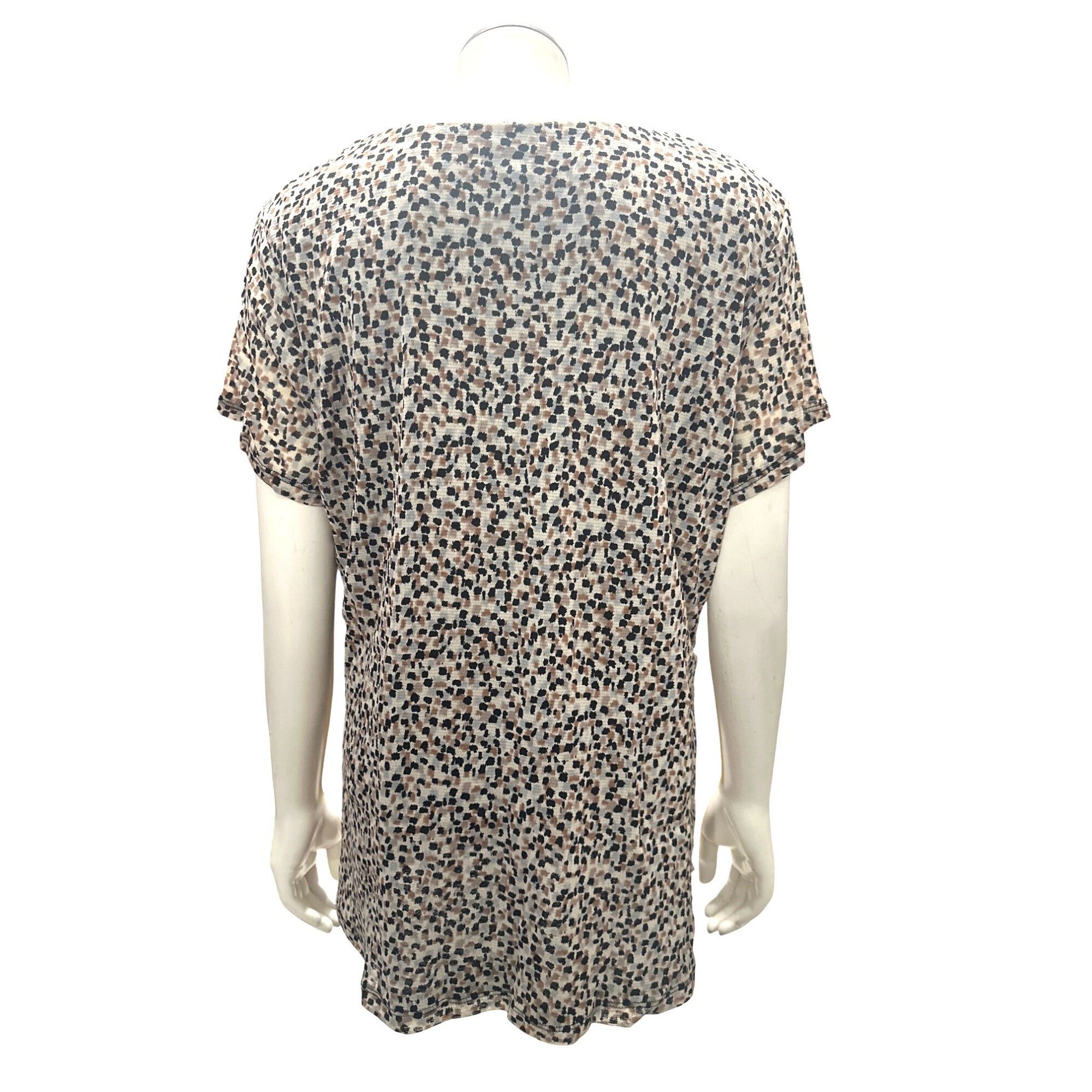 Other 212 Collection Pixel Print Ruched Front Tunic Blouse Short S Size XL / US 12-14 / IT 48-50 - 6 Thumbnail