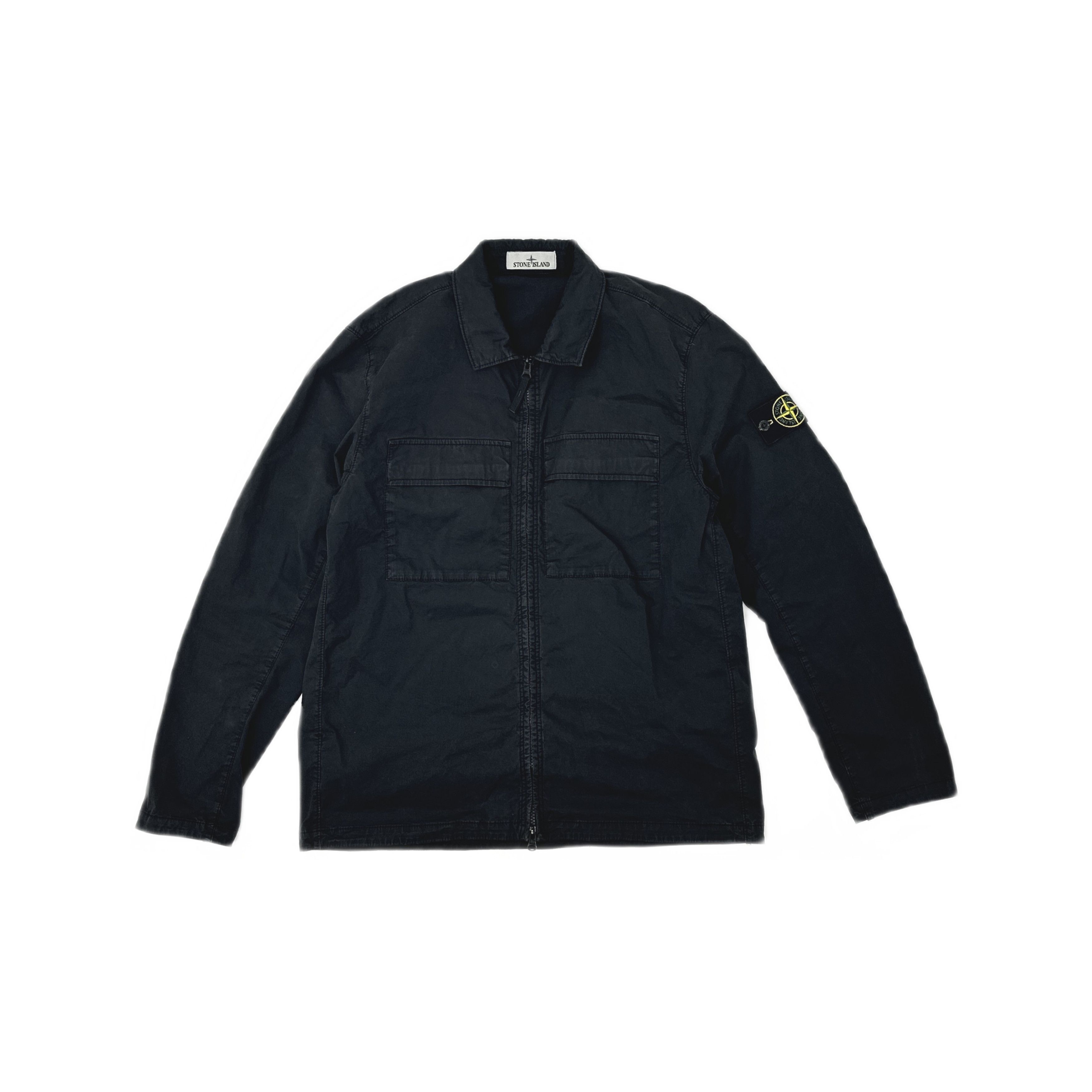 Stone Island Stone Island Zip Up Overshirt Size L Size US L / EU 52-54 / 3 - 1 Thumbnail