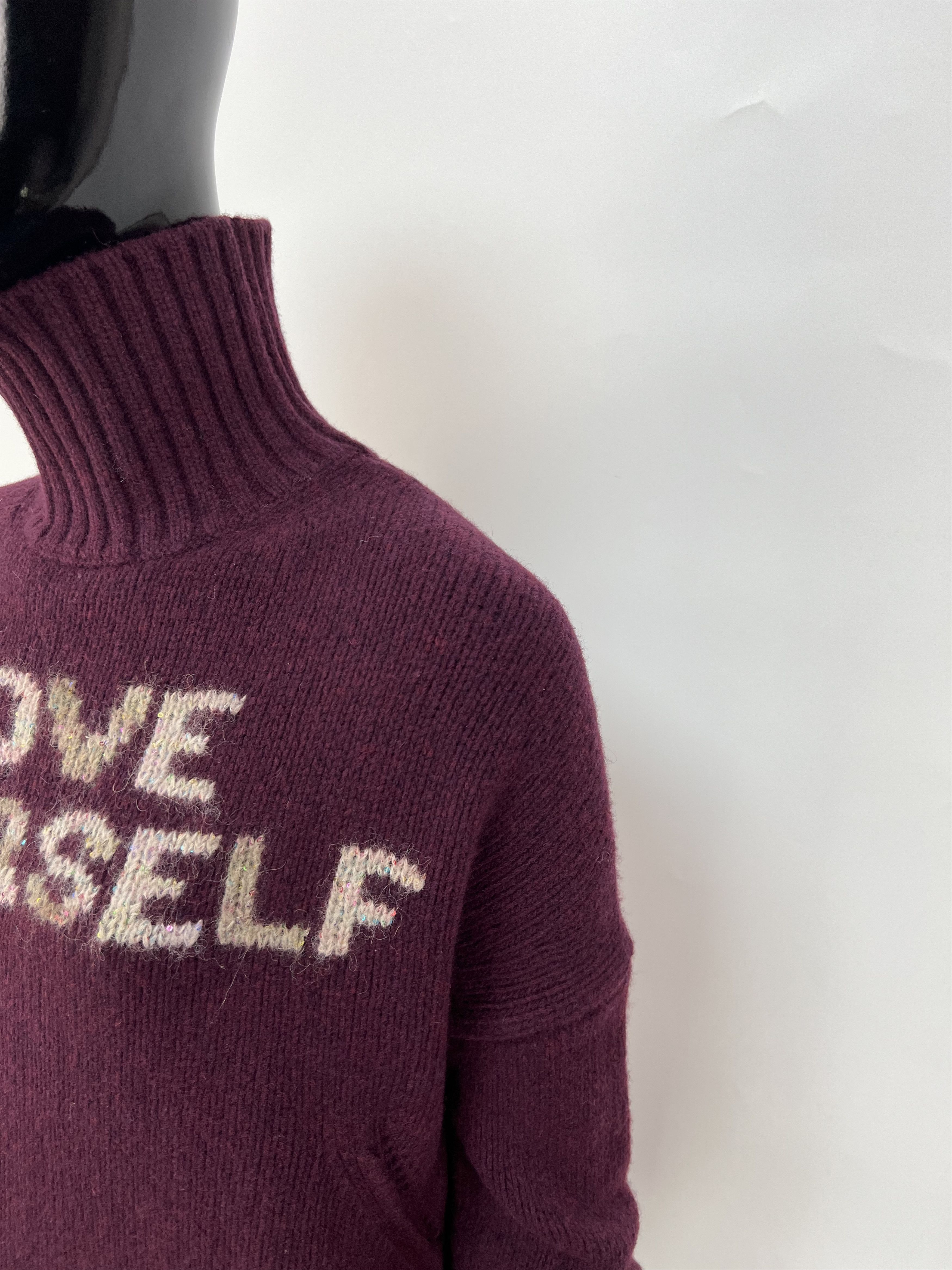 Zadig & Voltaire Zadig Voltaire Merino Wool Alpaca Turtleneck Sweater Size S / US 4 / IT 40 - 6 Thumbnail