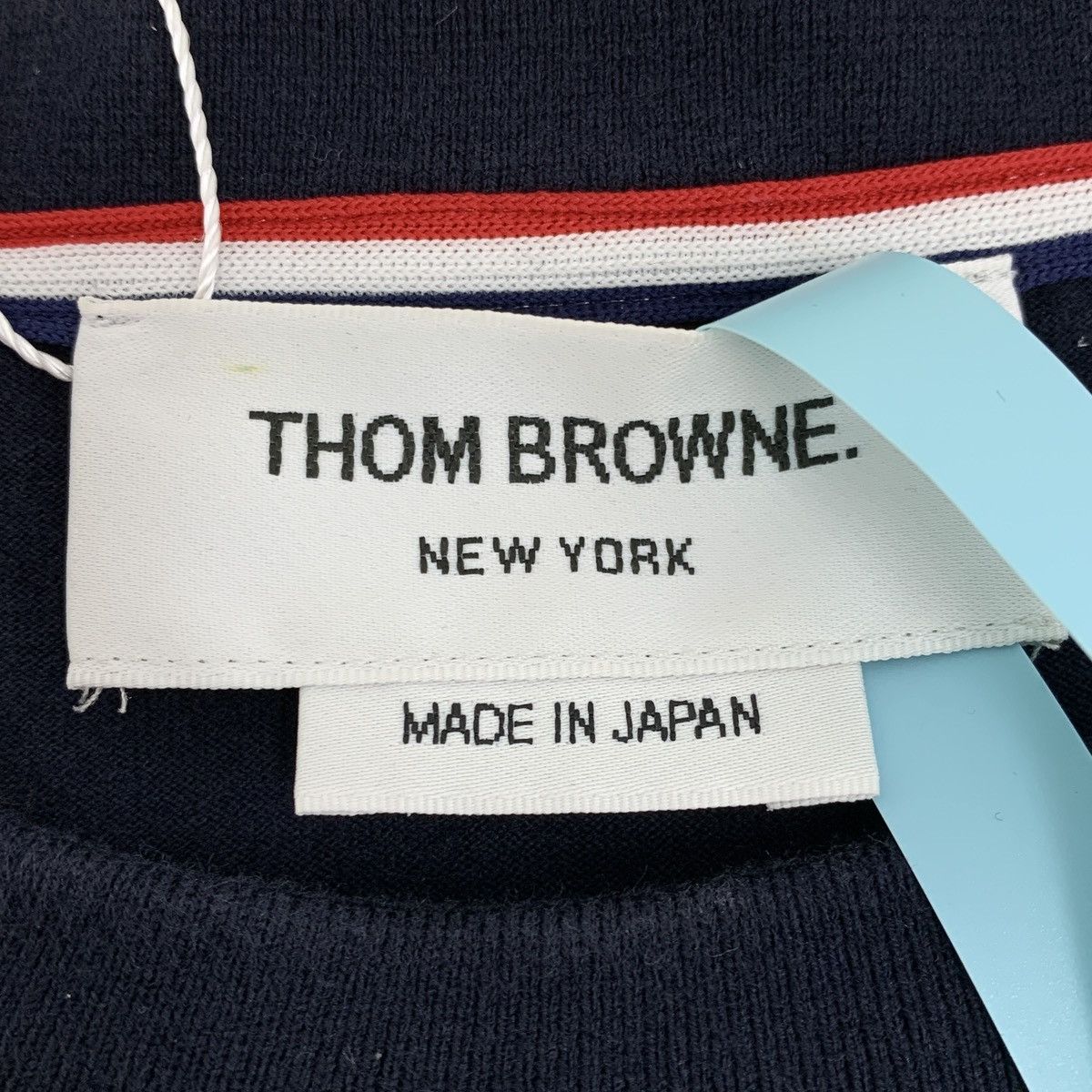 Thom Browne Thom Browne Navy Four-Bar Long Sleeve Sweatshirt K26WX Size US XS / EU 42 / 0 - 6 Thumbnail