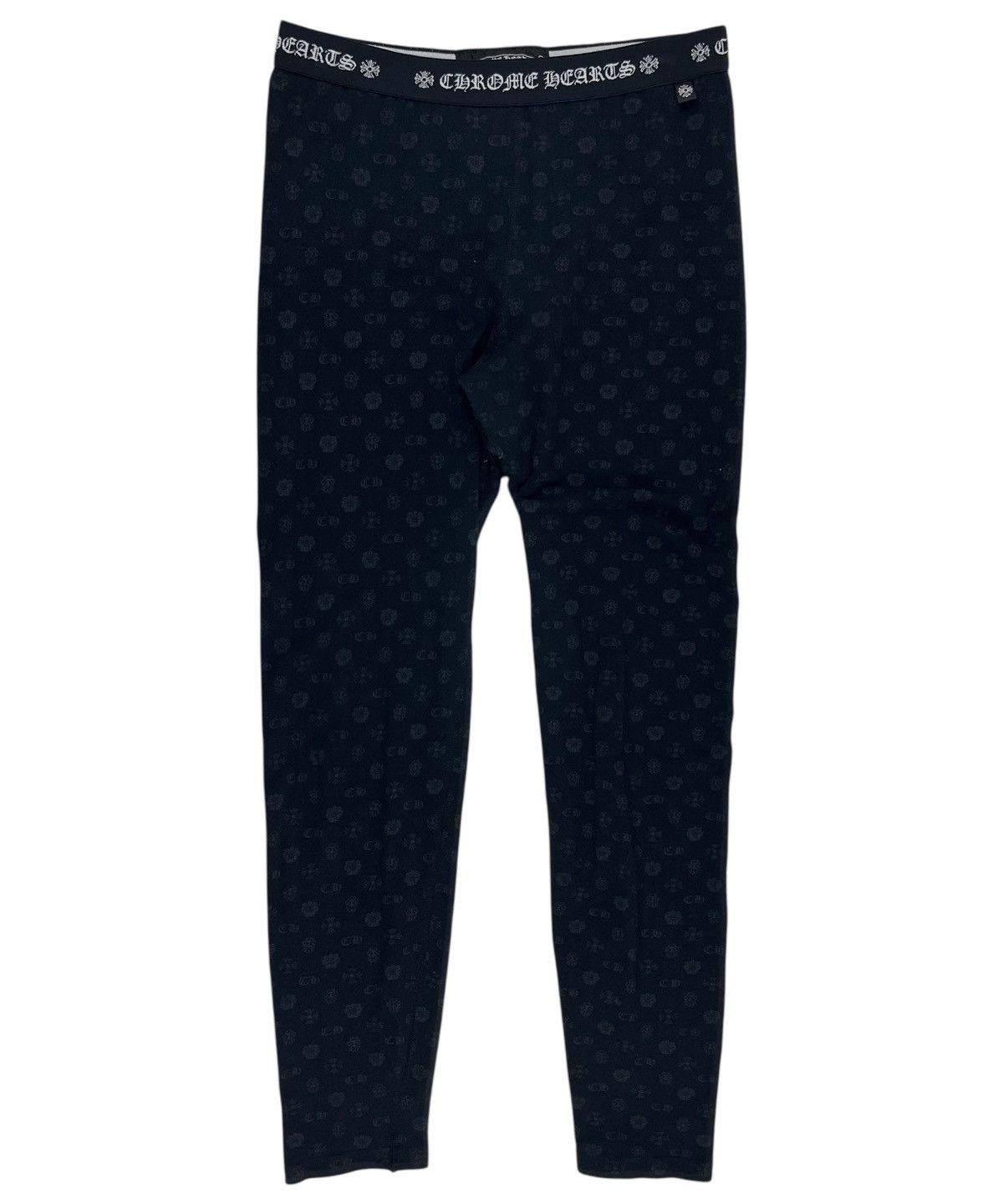 Chrome Hearts Chrome Hearts Monogram Fleur Cross Dagger Logo Leggings Size 26" / US 2 / IT 38 - 4 Thumbnail
