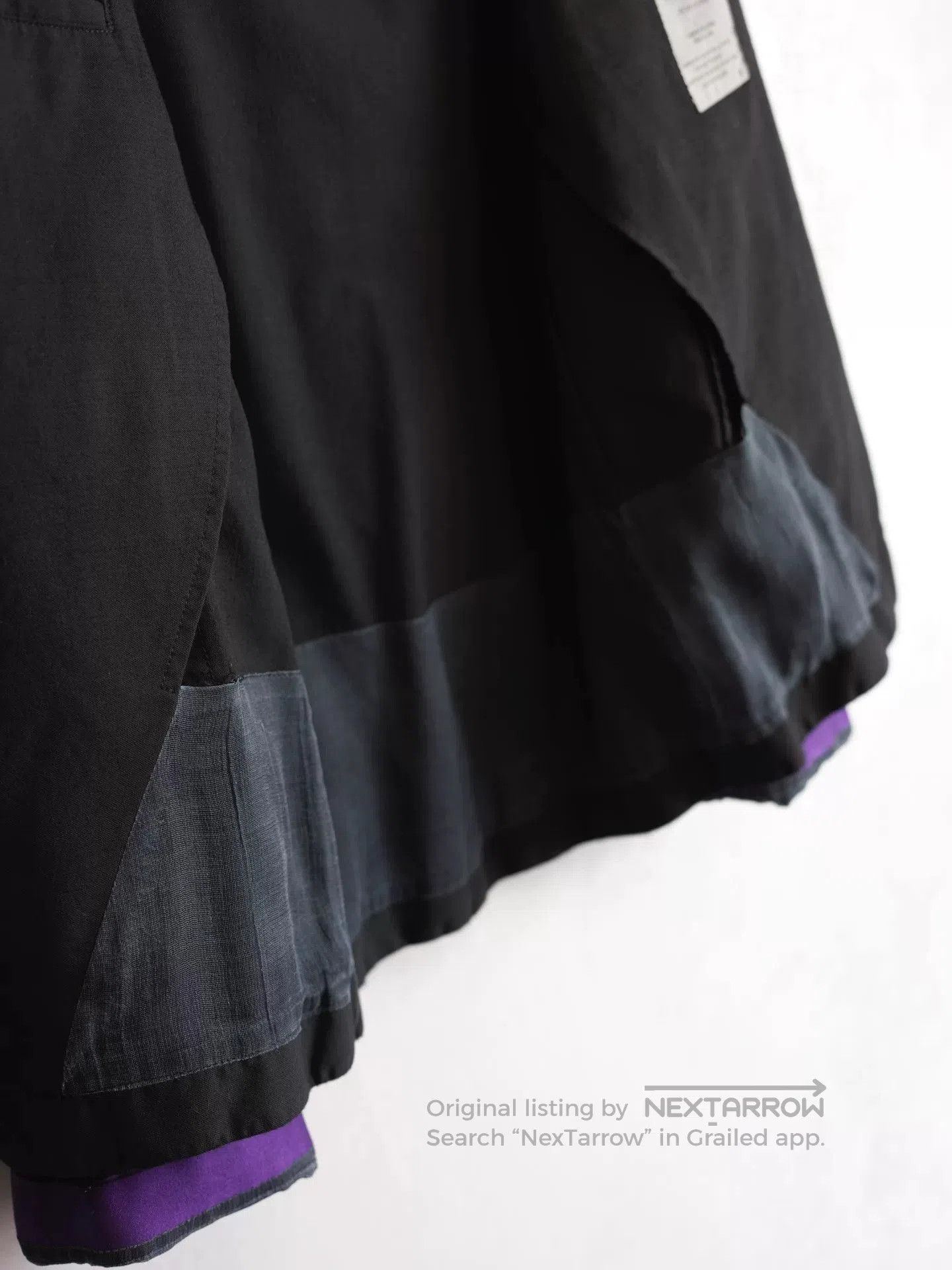 Yohji Yamamoto Yohji Yamamoto Silk Stripe Jacket. Size US L / EU 52-54 / 3 - 8 Thumbnail