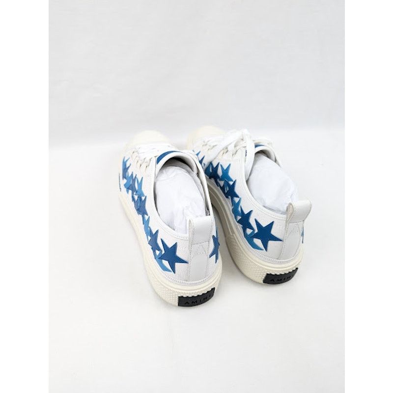 Amiri o1rshd1 Stars Court Low-Top Sneakers in Blue Size US 10 / EU 43 - 20 Thumbnail