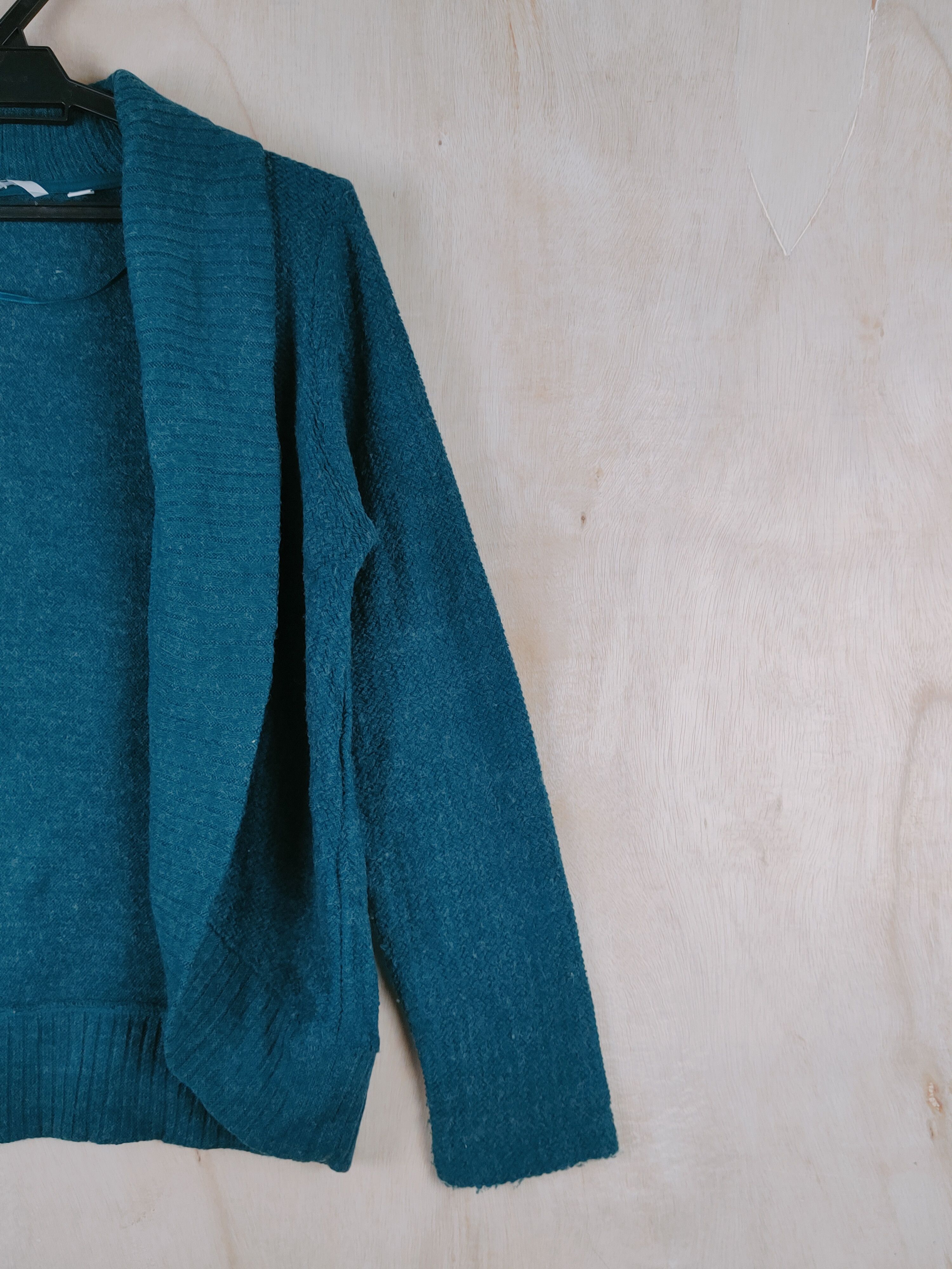 Japanese Brand Uniqlo Emerald Knitwear Cardigan #S2483 Size M / US 6-8 / IT 42-44 - 5 Thumbnail