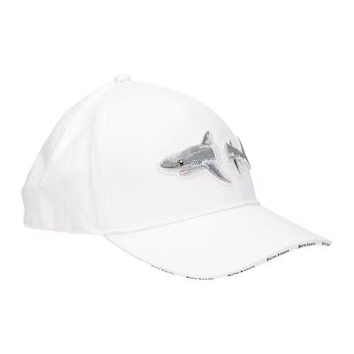 Palm Angels ob1o1e0424 Size: OS Hat in White Size ONE SIZE - 1 Thumbnail