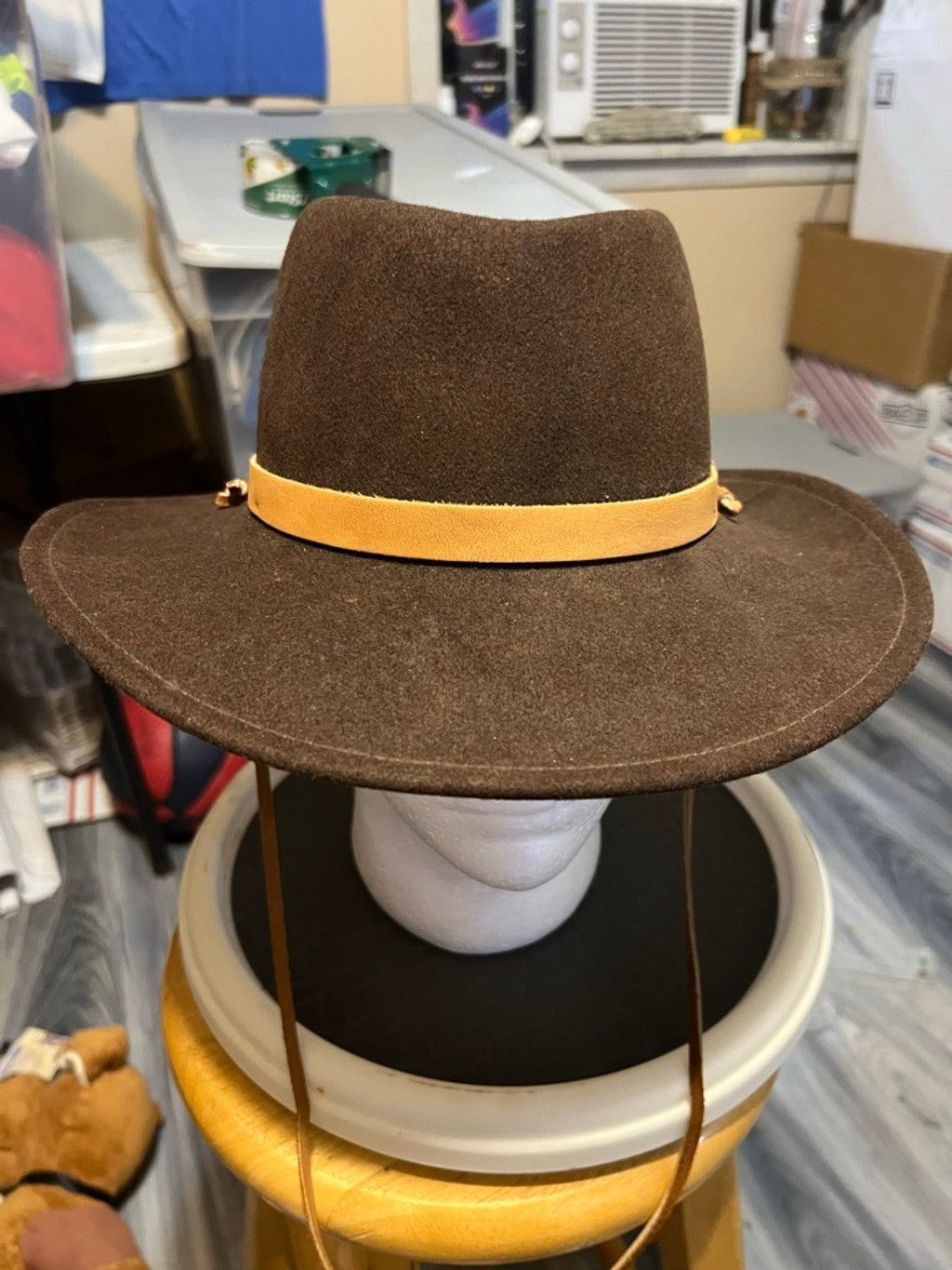 Other Men's Dorfman Pacific Brown Wool Felt Hat Size 42 - 1 Thumbnail