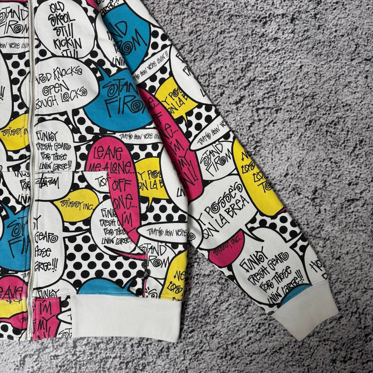 Stussy Very rare Vintage Zip-Hoodie Stussy Size US L / EU 52-54 / 3 - 9 Thumbnail