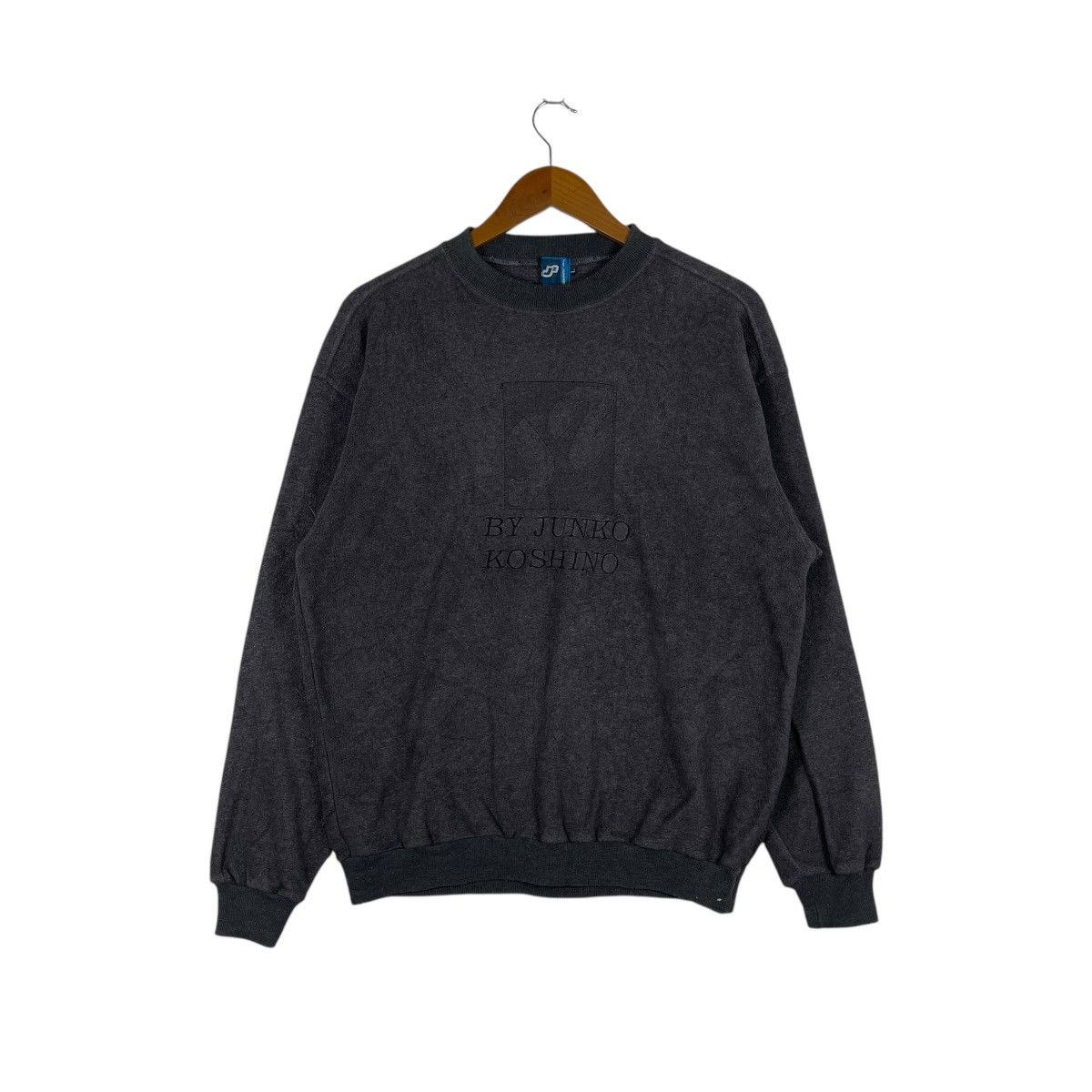 Japanese Brand Vintage J2 By Junko Koshino Fleece Crewneck Sweatshirt Size US L / EU 52-54 / 3 - 1 Thumbnail