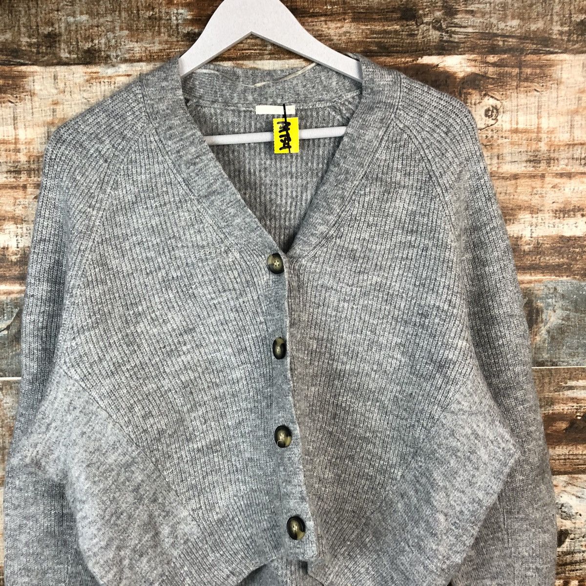 GU GU japan grey Cardigan Knitwear #A1734 Size M / US 6-8 / IT 42-44 - 5 Thumbnail
