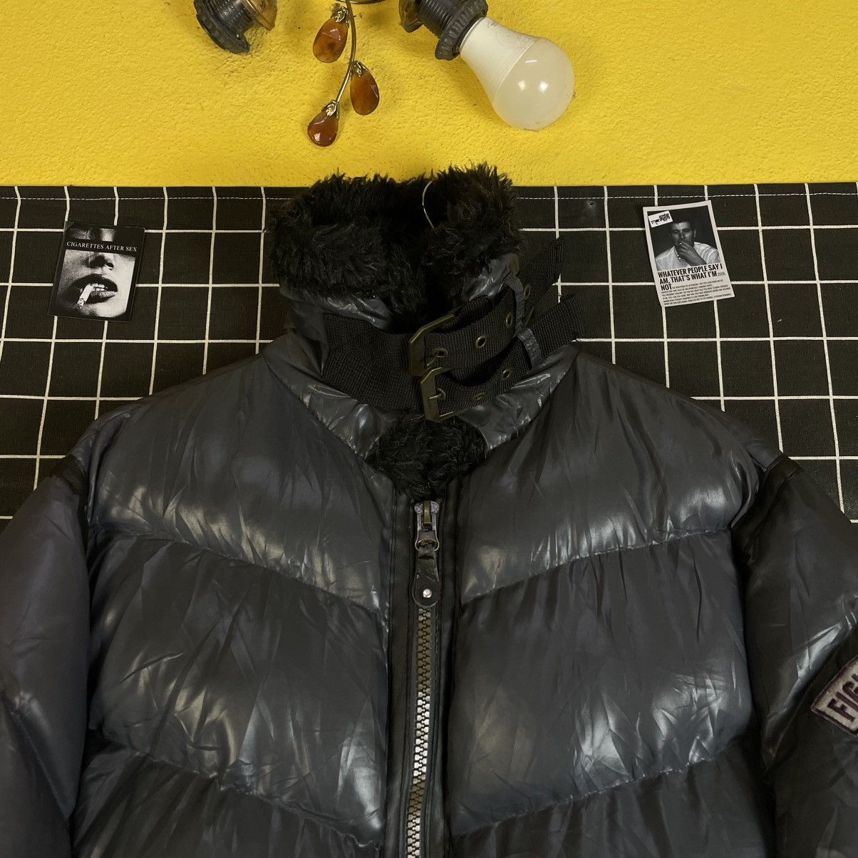 If Six Was Nine 🇯🇵 BEANS HOUSE BONDAGE PUFFER DOWN JACKET Size US L / EU 52-54 / 3 - 5 Thumbnail