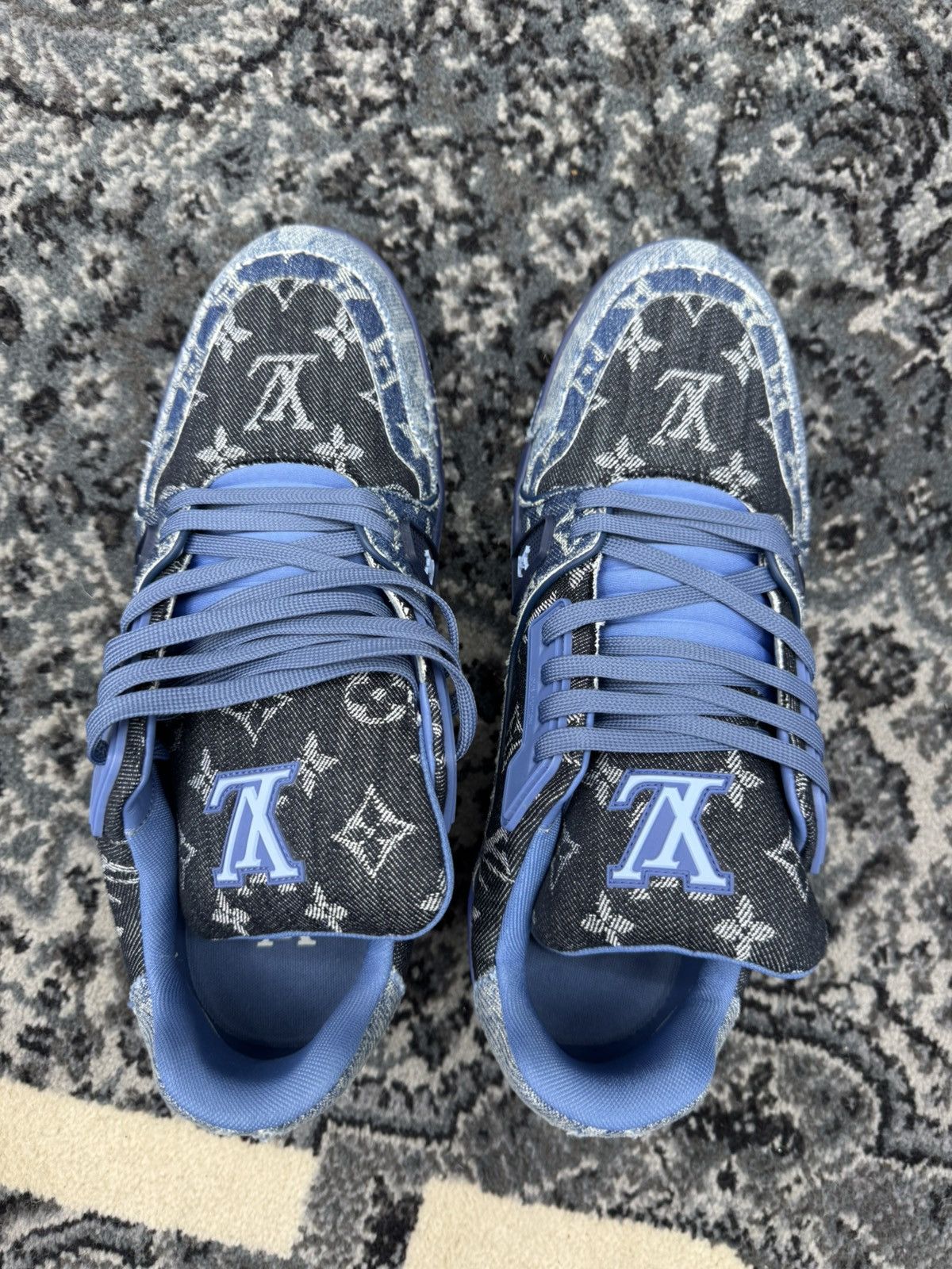 Louis Vuitton Louis Vuitton denim trainers Size US 9 / EU 42 - 6 Thumbnail
