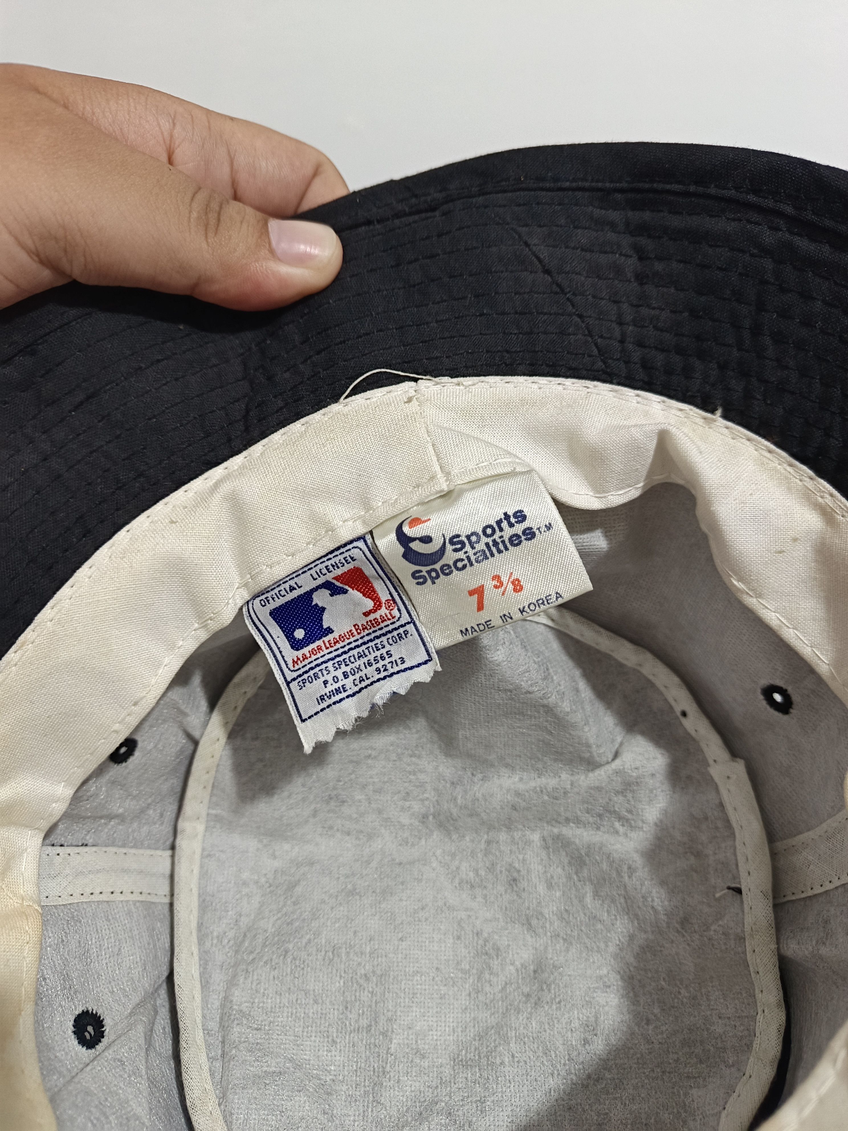 Sports Specialties Rare 80's San Francisco Giants SingleLineScript Bucket Hat Size ONE SIZE - 4 Thumbnail