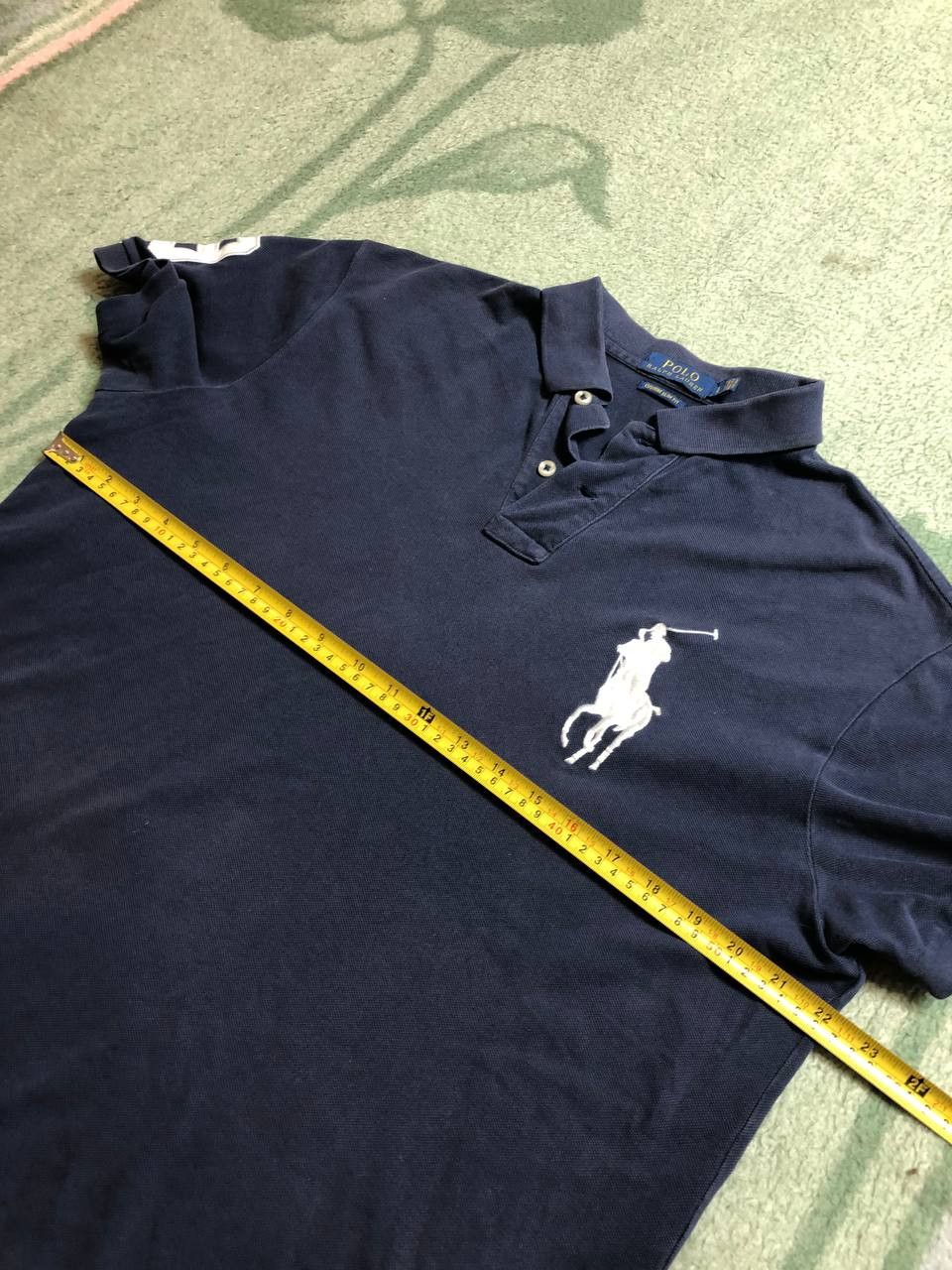 Polo Ralph Lauren Polo Ralph Lauren Big Embroidered Logo Polo Size L Size US L / EU 52-54 / 3 - 14 Thumbnail