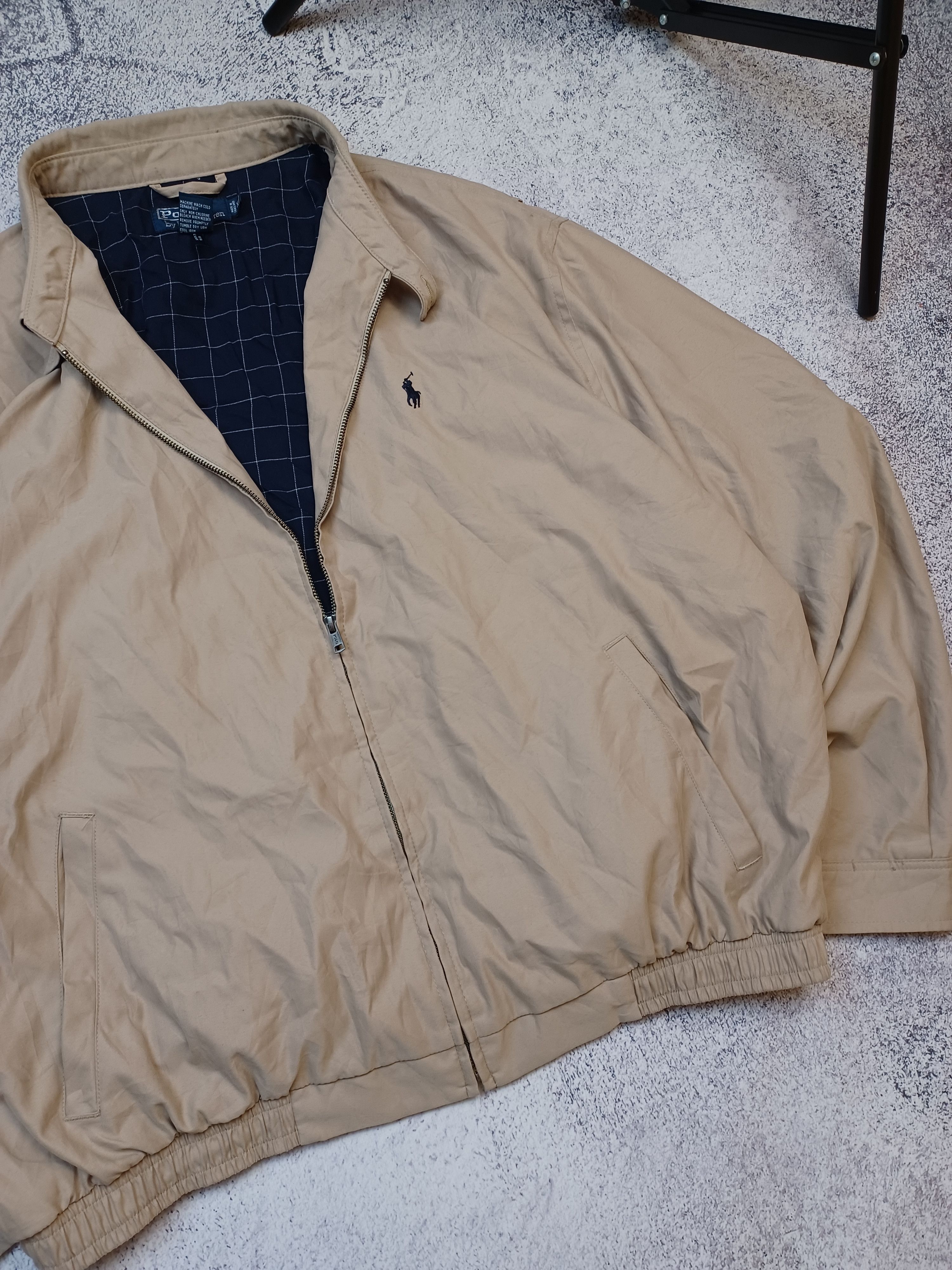 Polo Ralph Lauren × Vintage Vintage Polo Ralph Lauren Plaid Lined Collared Jacket Size US XXL / EU 58 / 5 - 3 Thumbnail