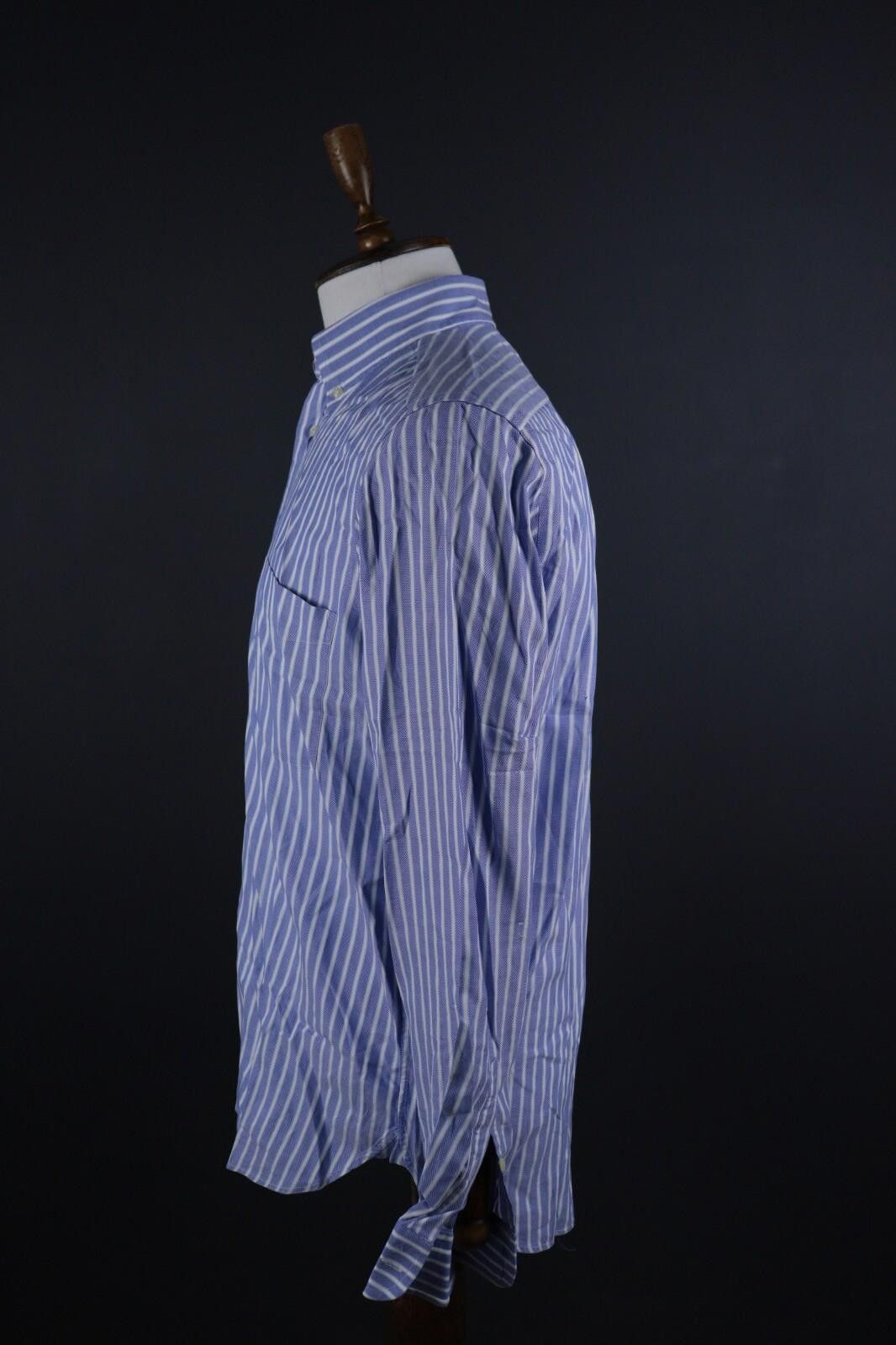 Designer Boggi Milano Fine Italian Fabric Oxford Shirt Size 41 / 16 Size US M / EU 48-50 / 2 - 5 Thumbnail