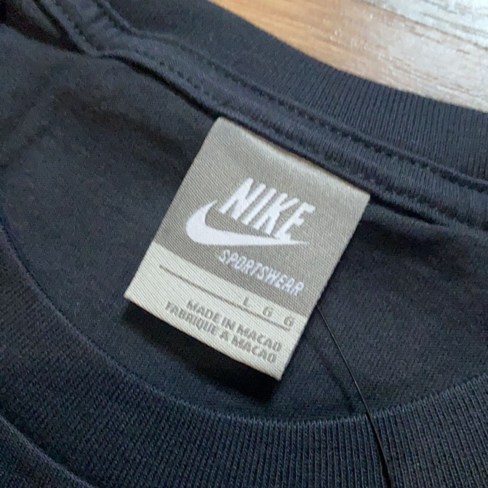 Nike 2008 Nike Shoe Tongue Short Sleeve Size US L / EU 52-54 / 3 - 5 Thumbnail